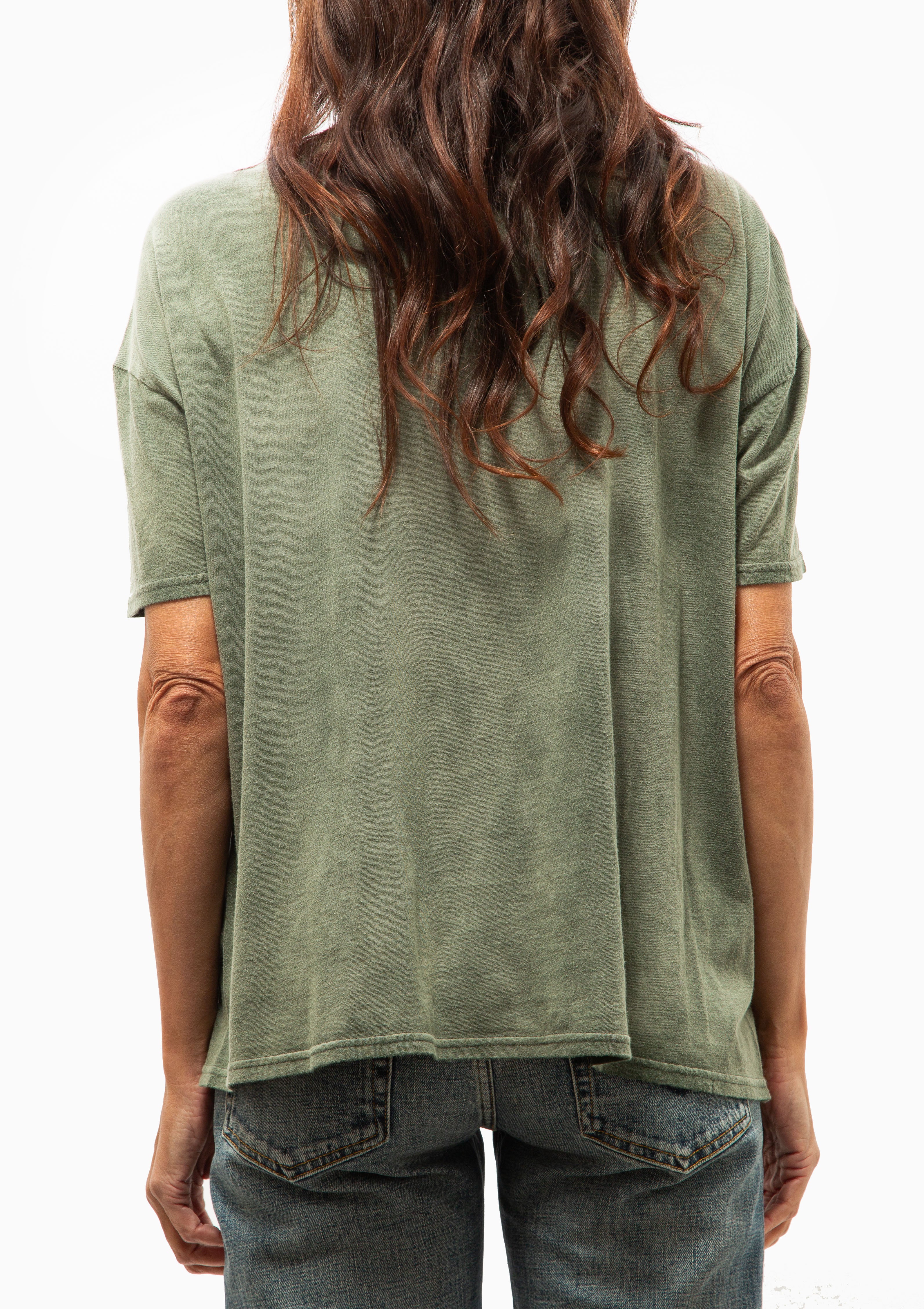 NY Relaxed T | Olive Green