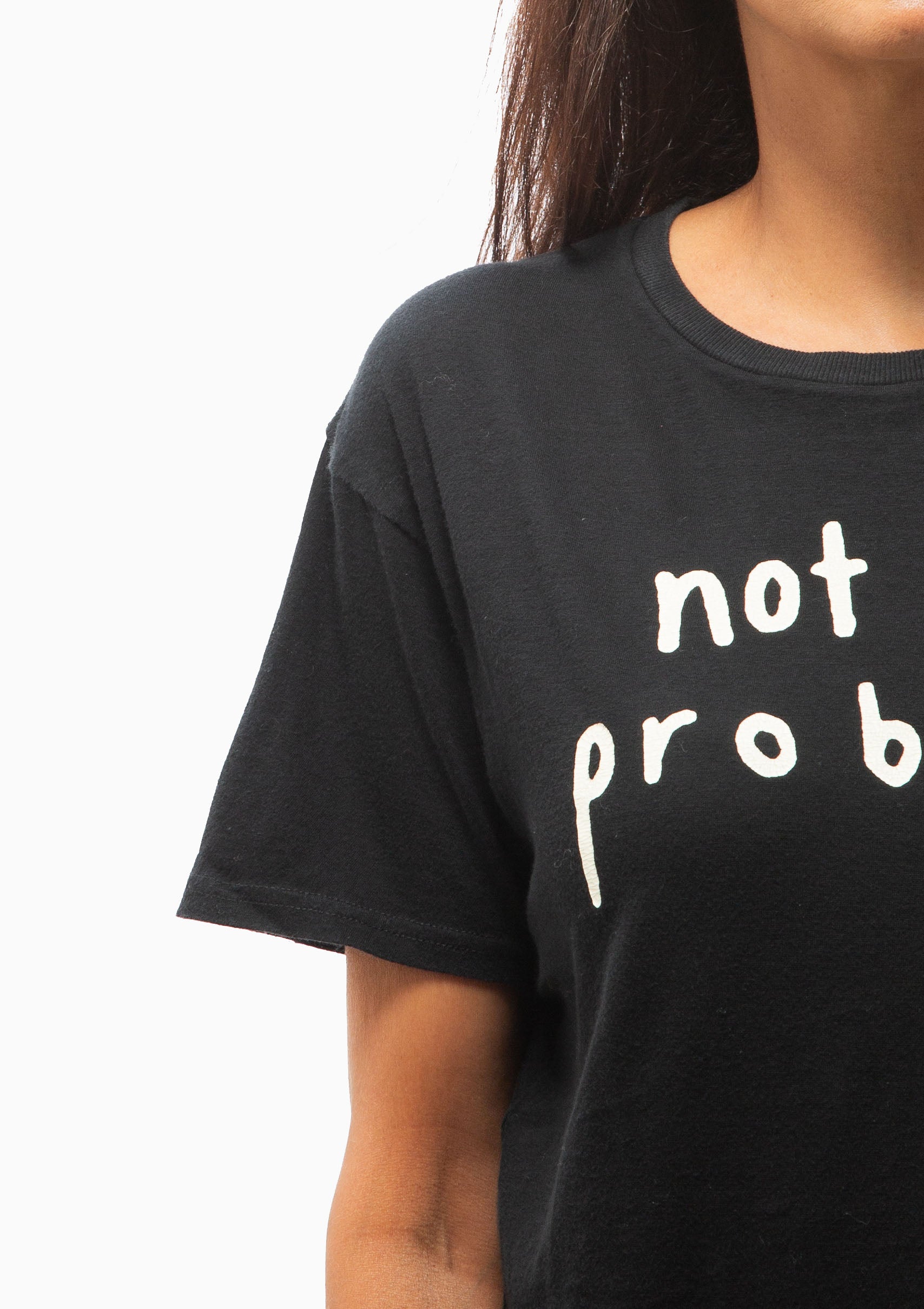 Not My Problem Boy T | Black