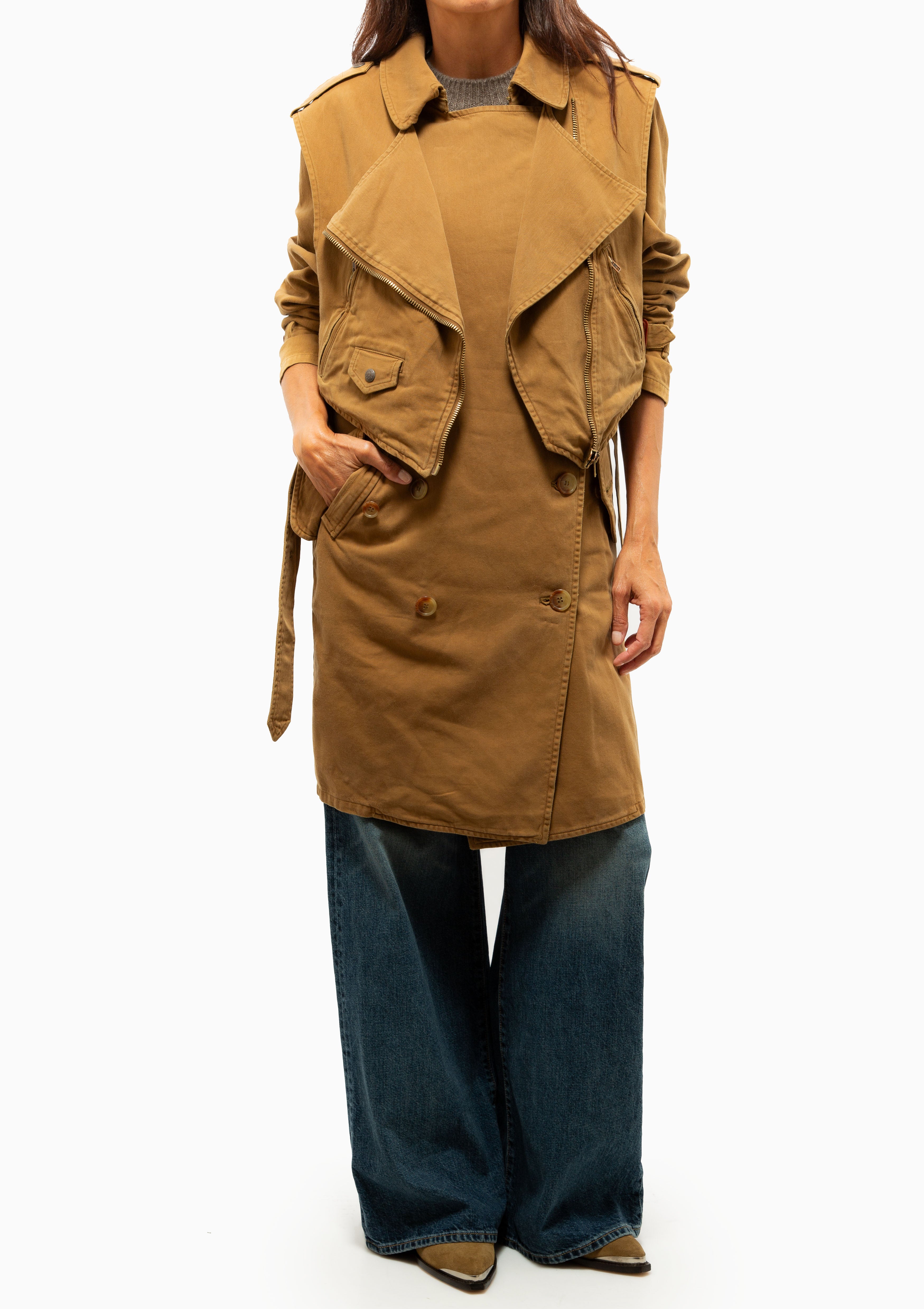 Overlay Trench | Light Brown