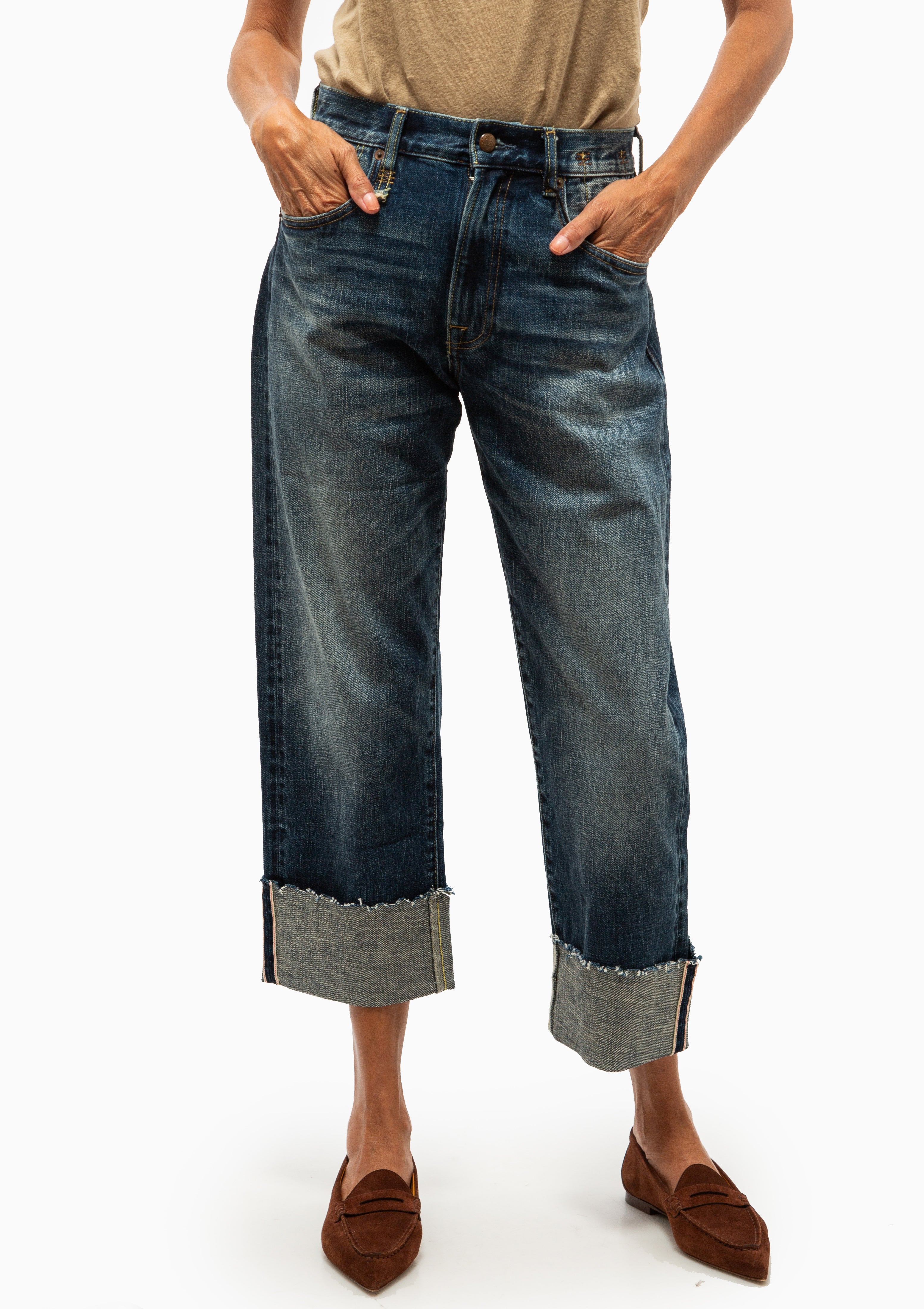 Limited Edition Cuffed X-BF Jean | Caslon Selvedge Blue