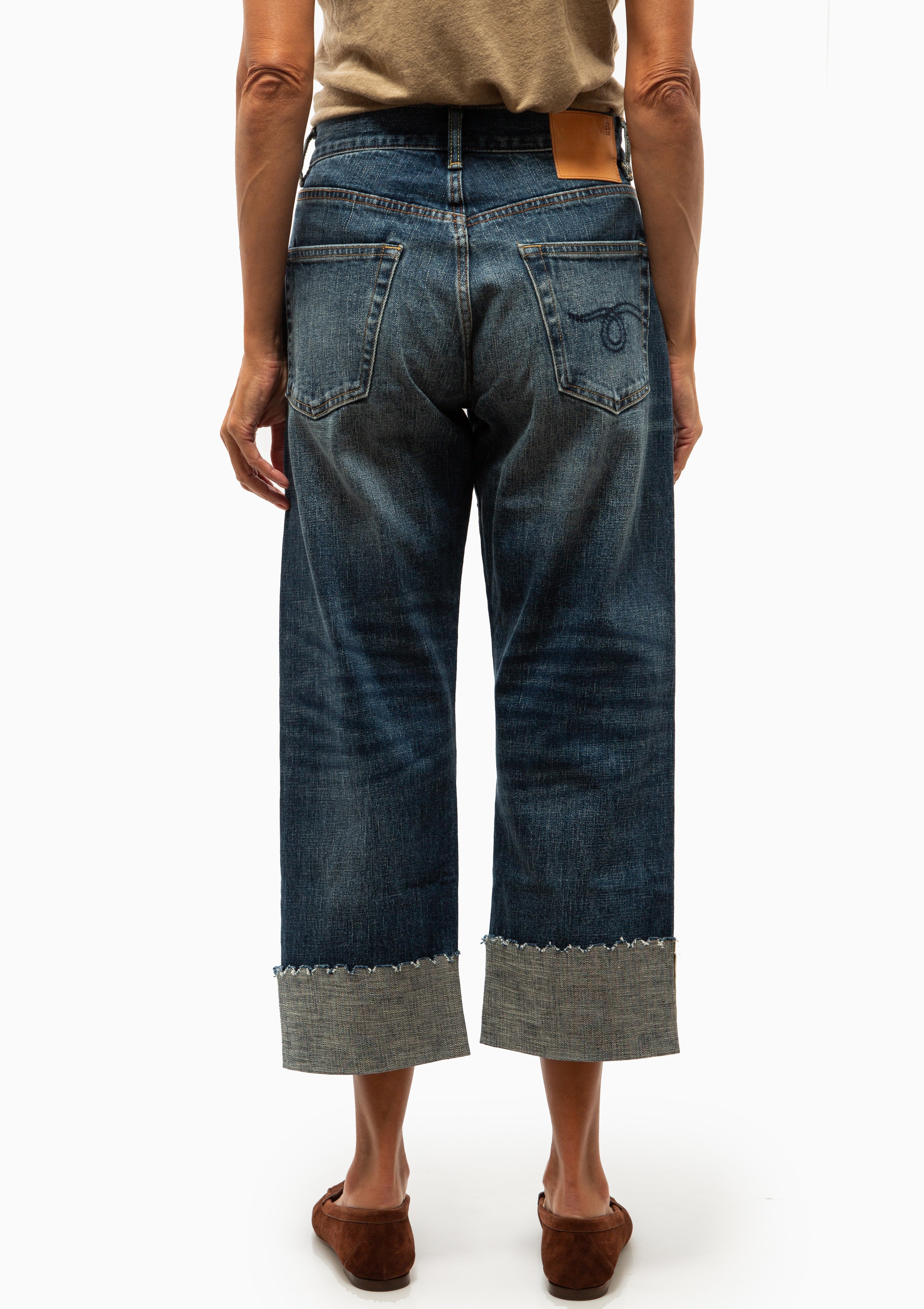 Limited Edition Cuffed X-BF Jean | Caslon Selvedge Blue