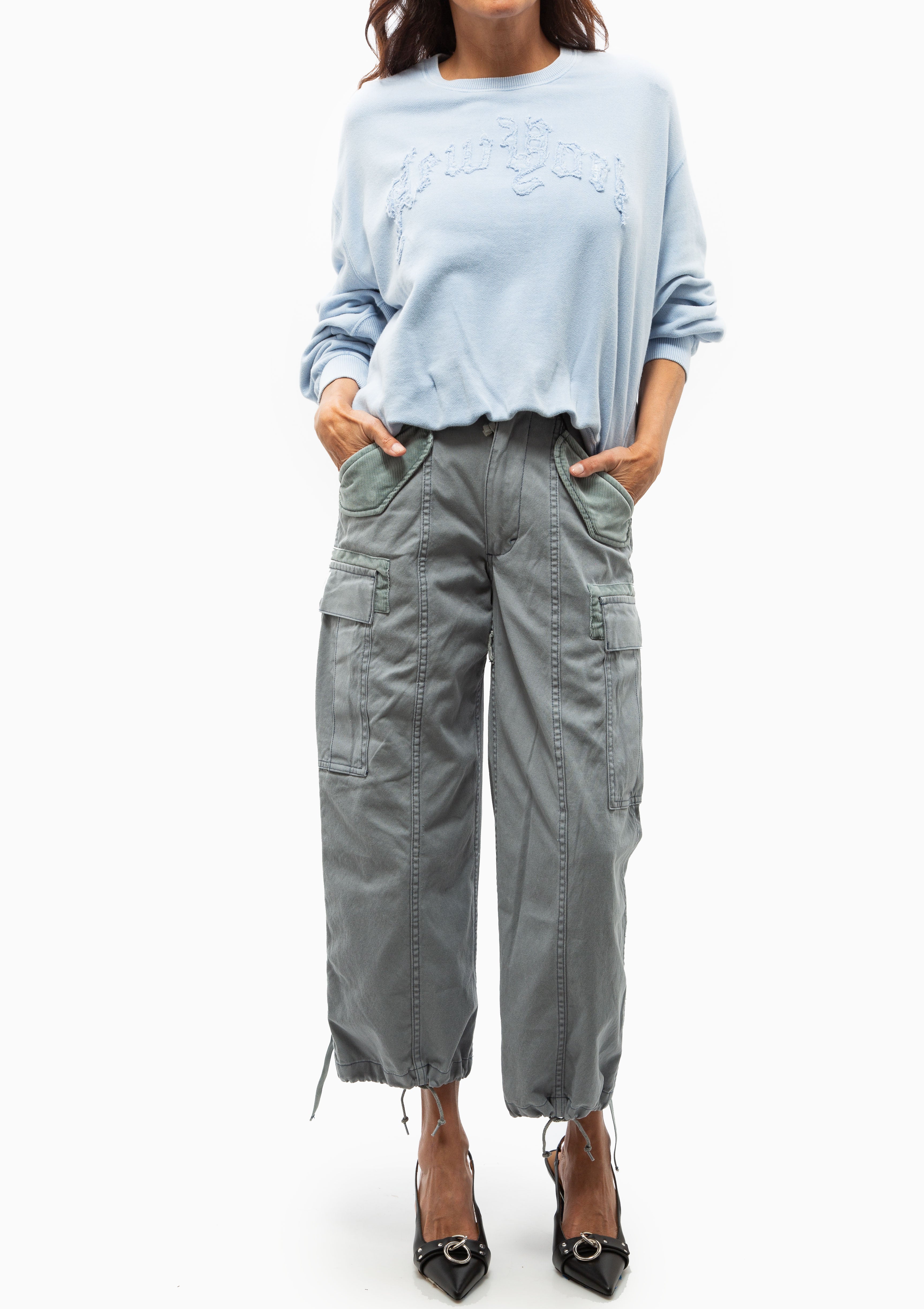 New York Balloon Crewneck | Light Blue