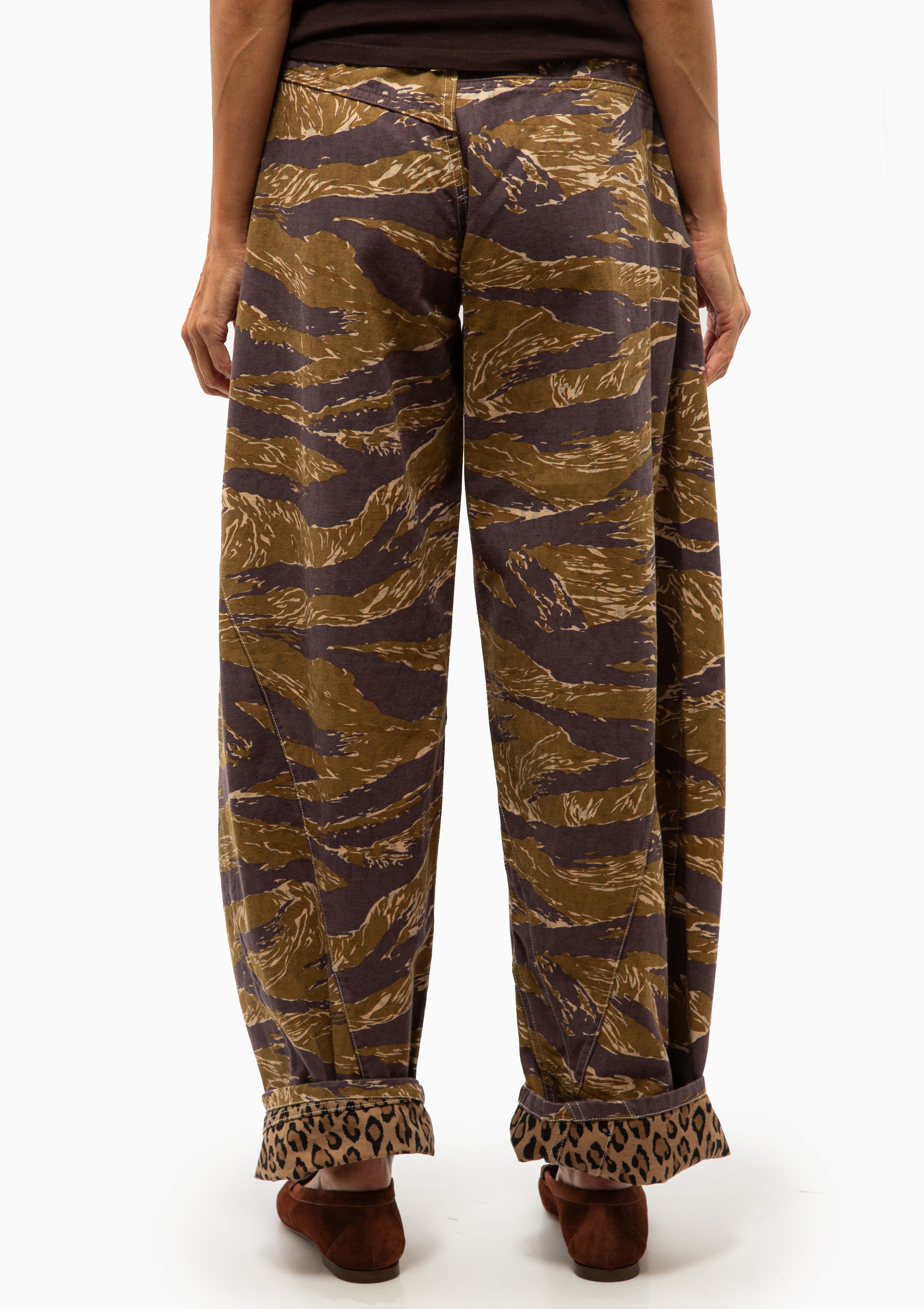 Reversible Utility Pant | Green Camo