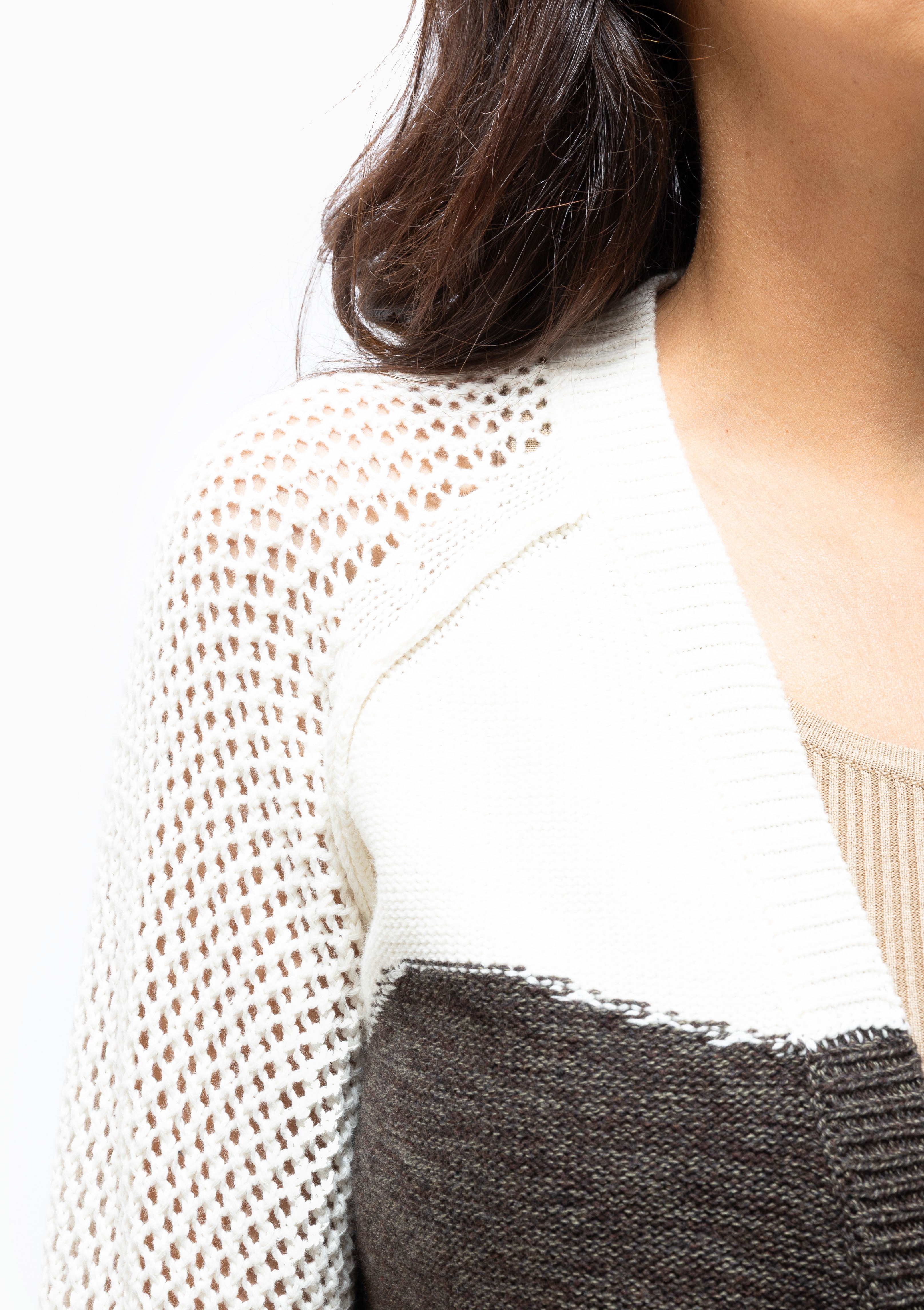 Cotton Cashmere Matisse Cardigan | Neutral