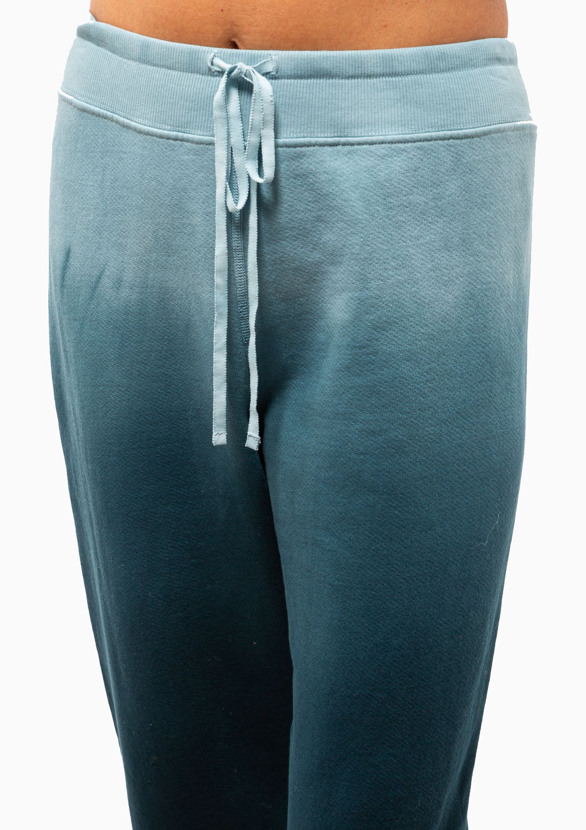 Dip Dye Topanga Pant | Teal Mist