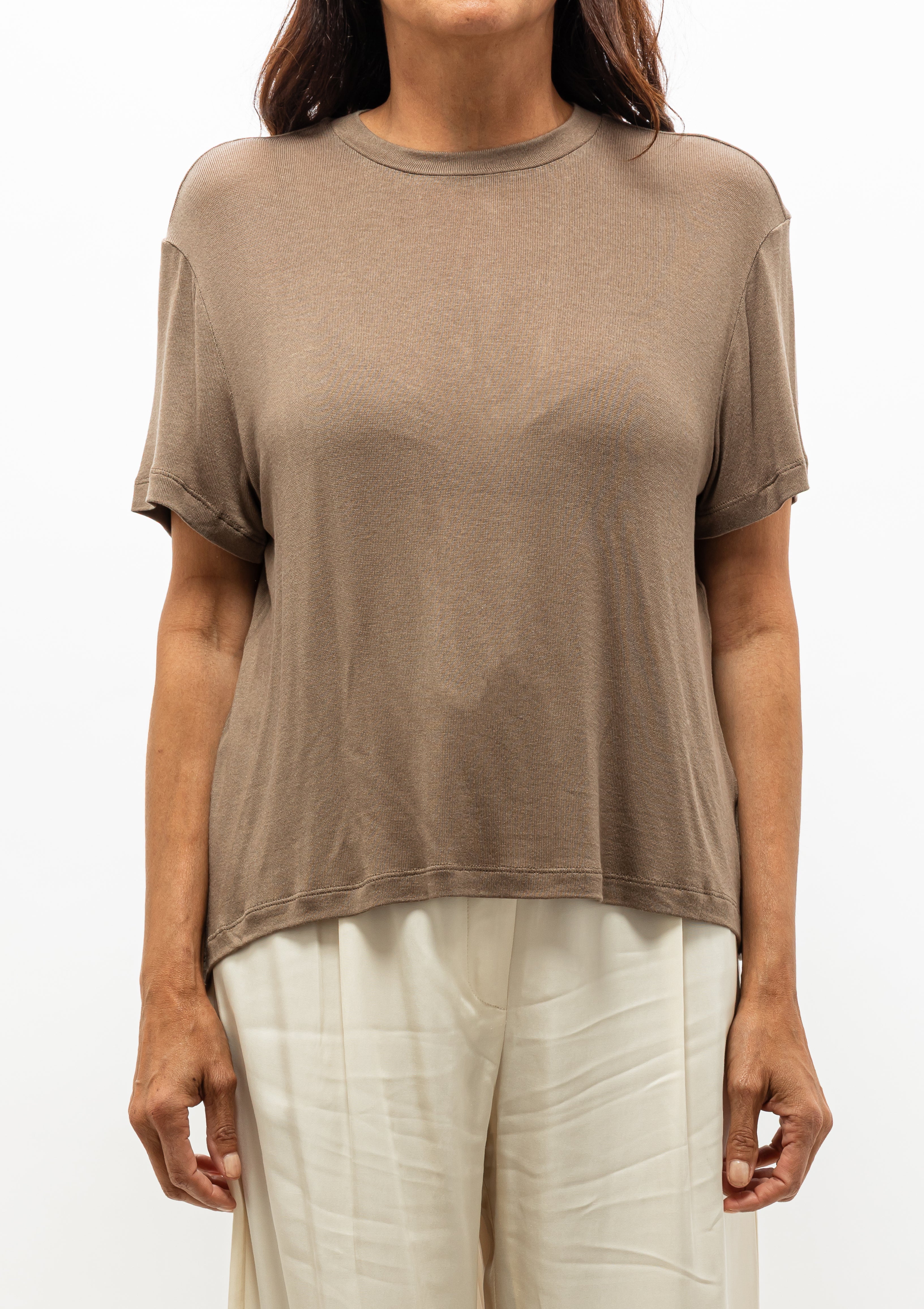 Fluid Jersey T-Shirt | Earth