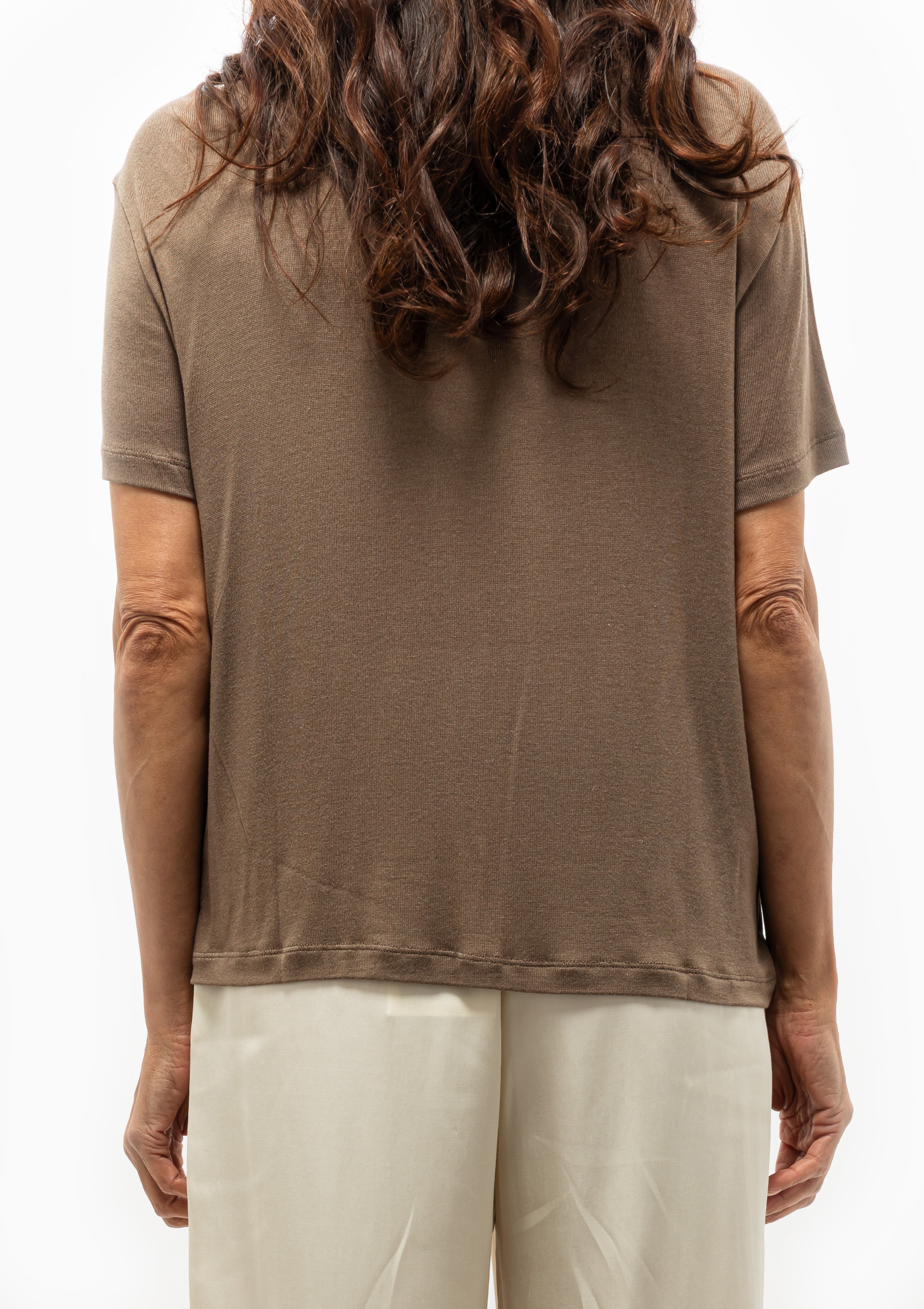 Fluid Jersey T-Shirt | Earth