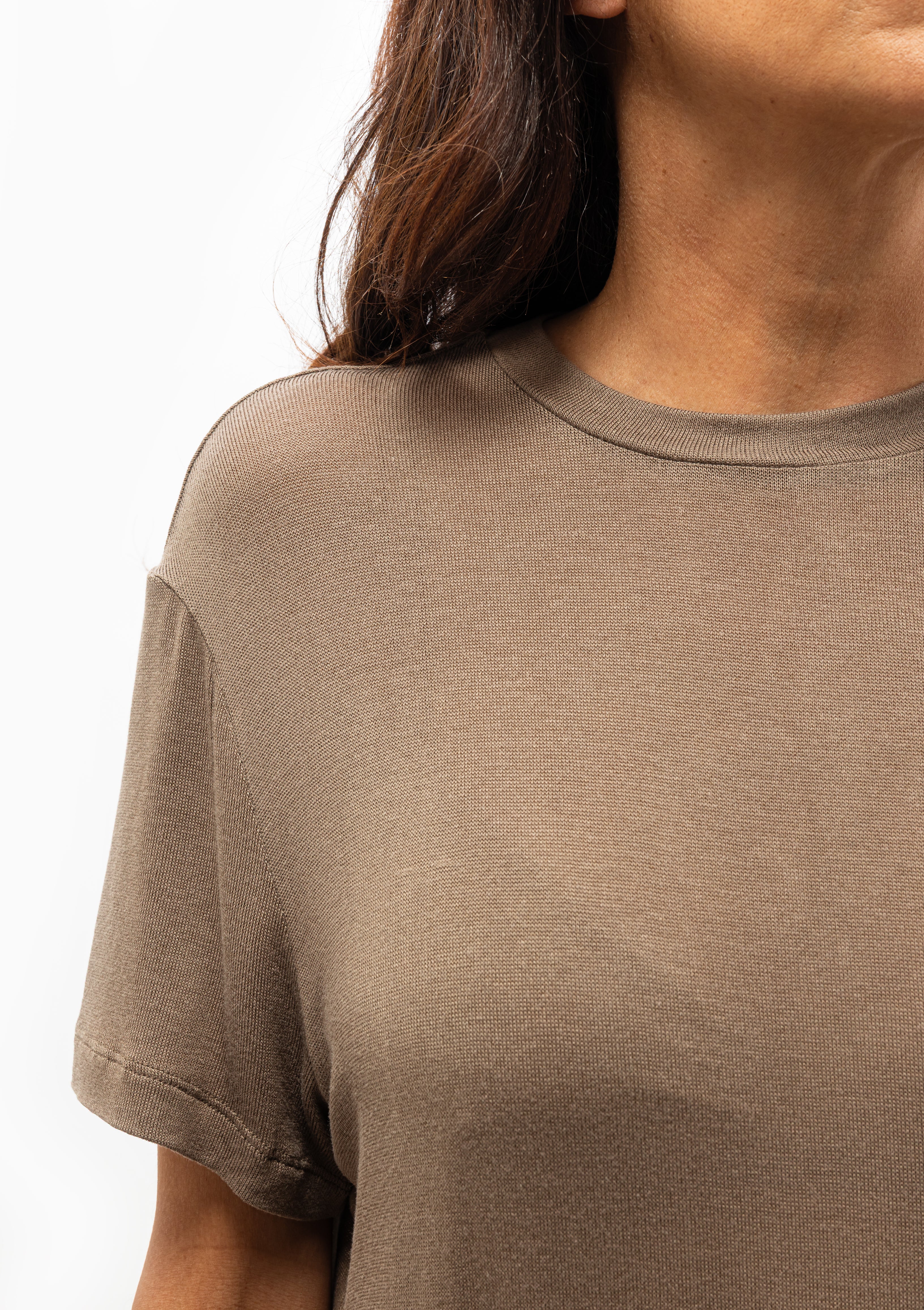 Fluid Jersey T-Shirt | Earth