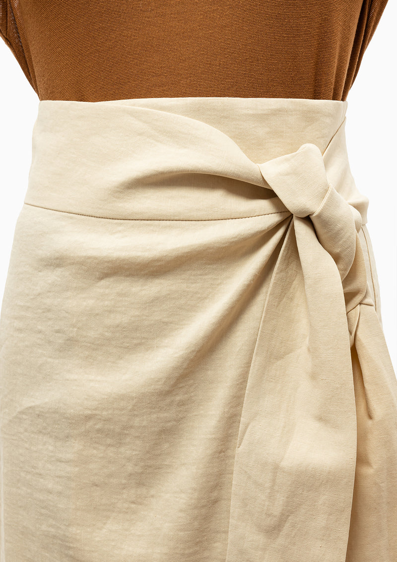 Wrap Skirt | Cream