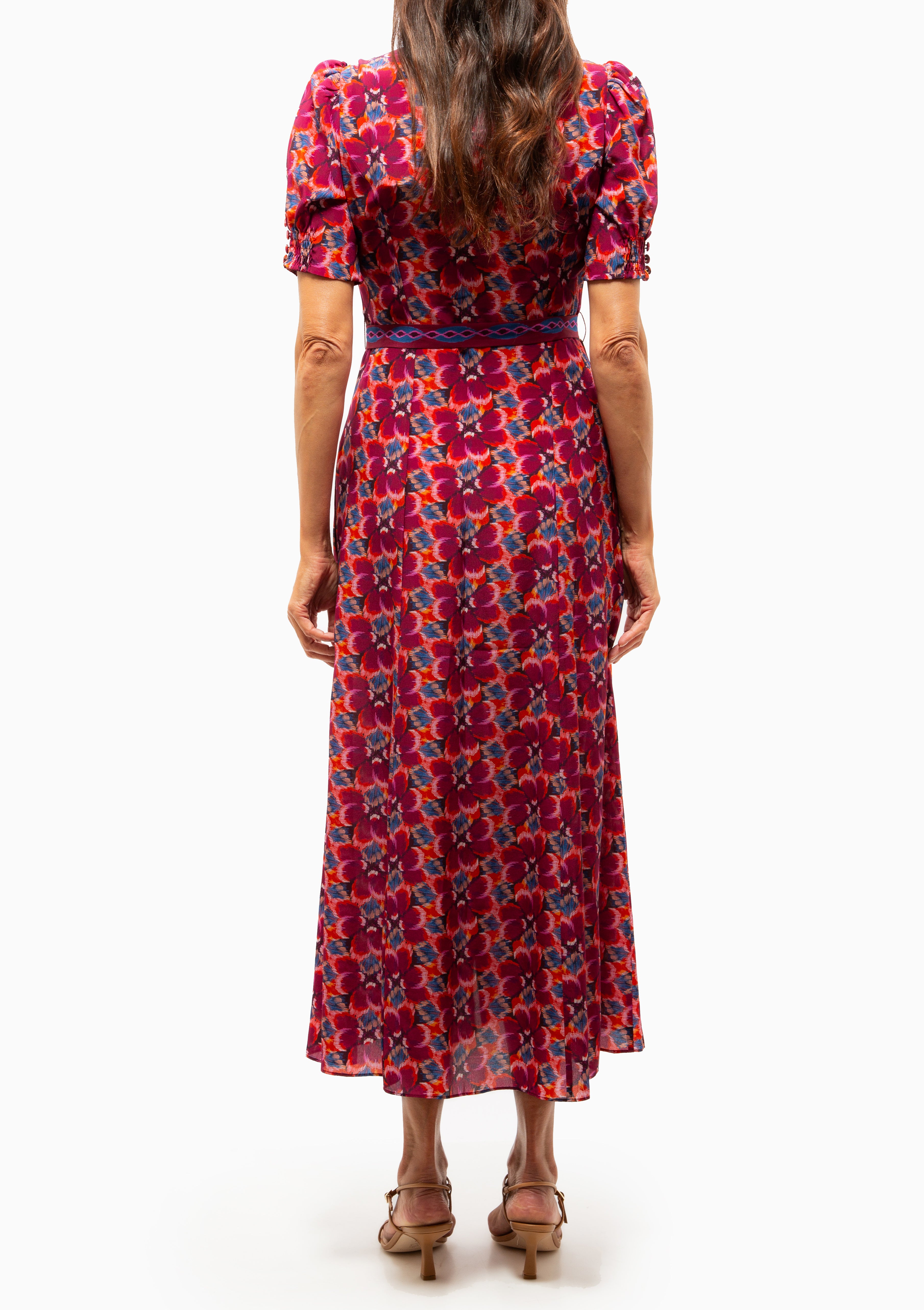 Vanessa D Dress | Quail Magenta