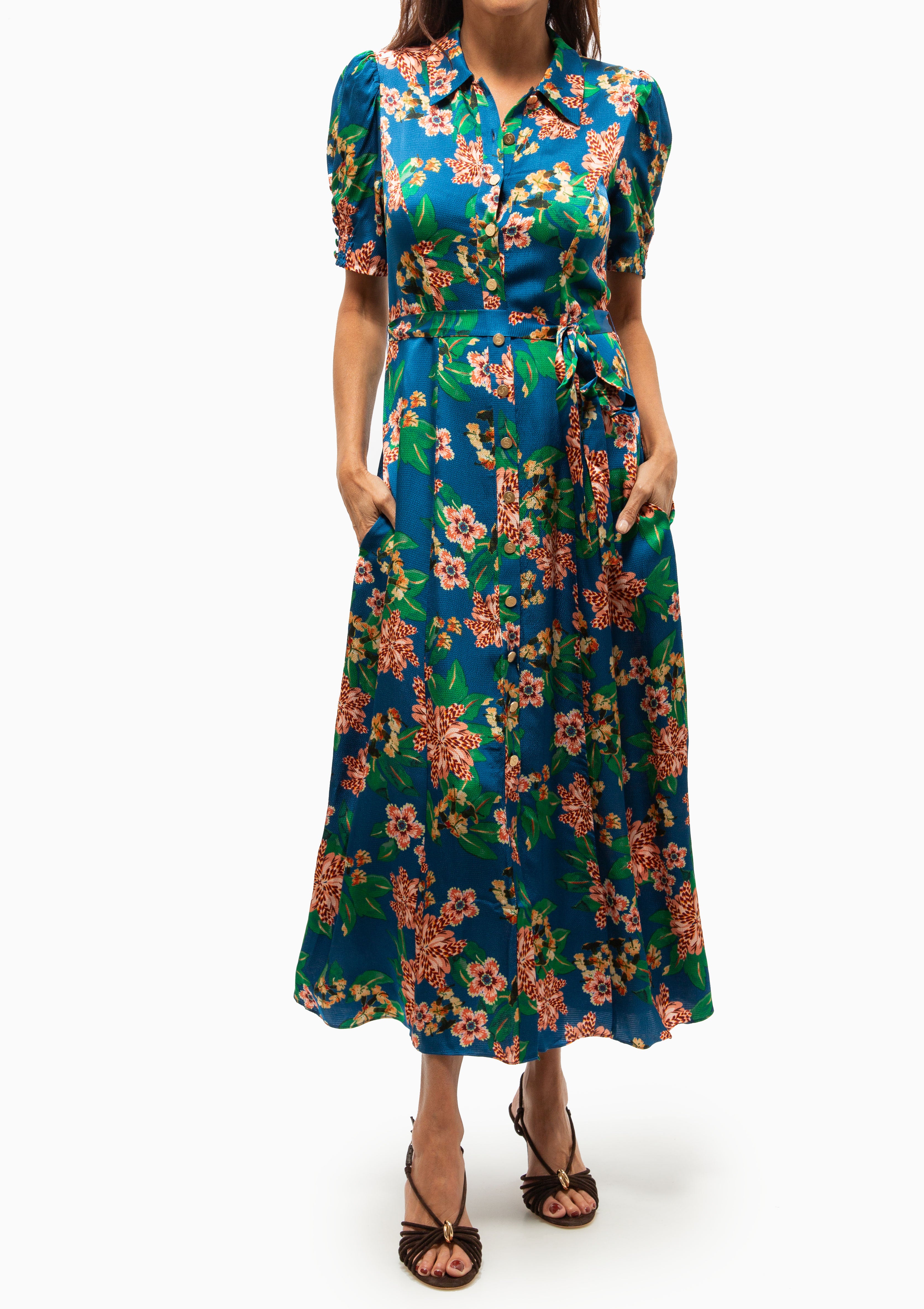 Vanessa D Dress | Flori Sapphire