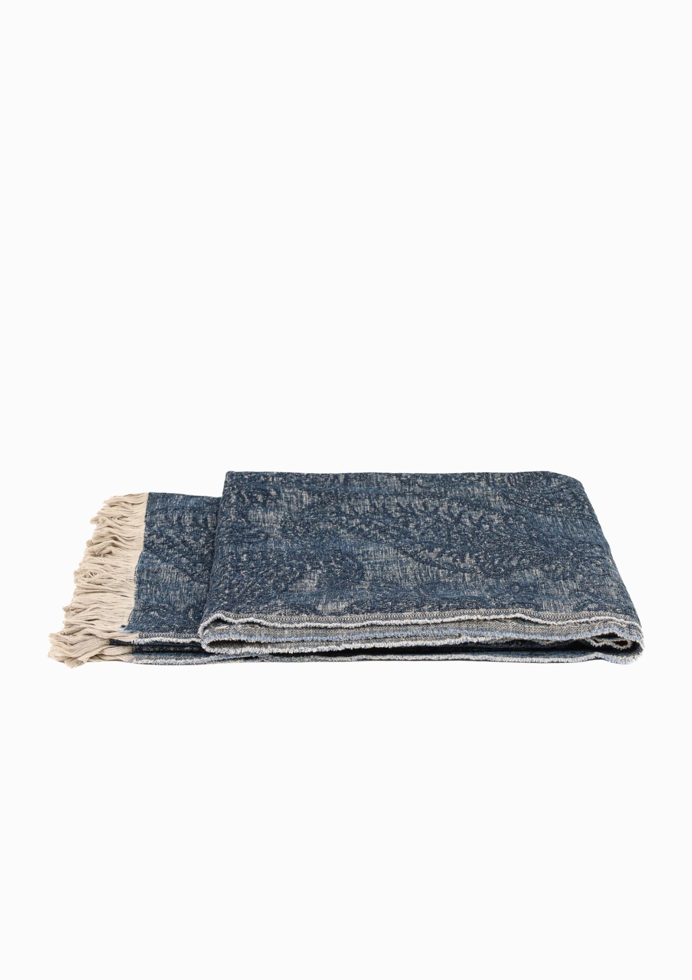 Savery Throw, Denim | 79" x 55"