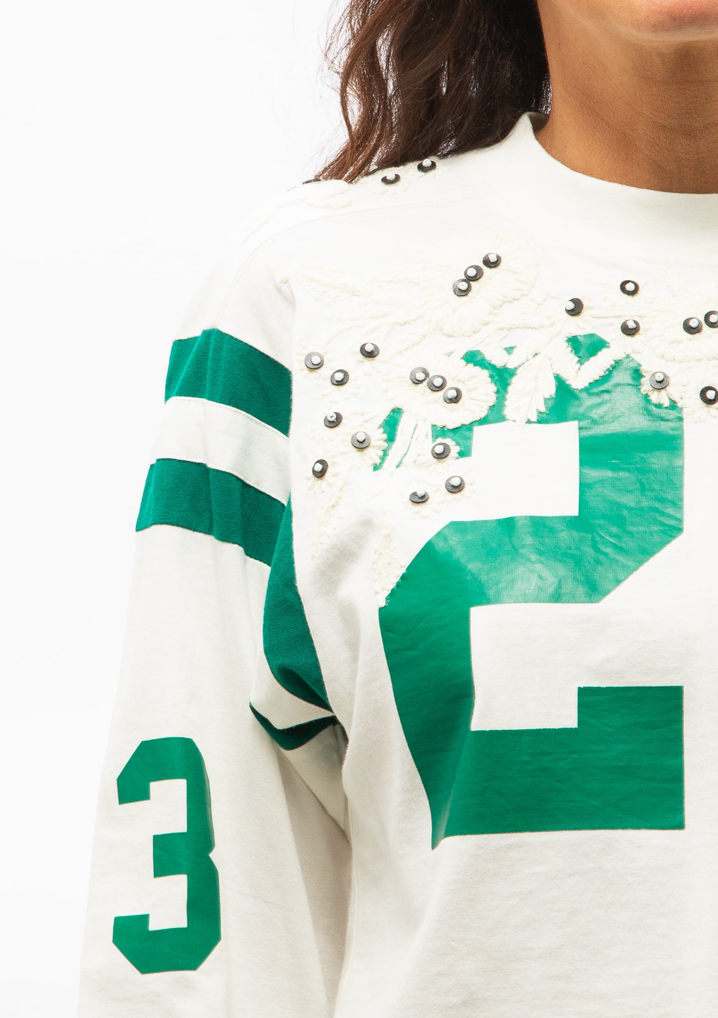 Georgie Sportswear Tee | Cream