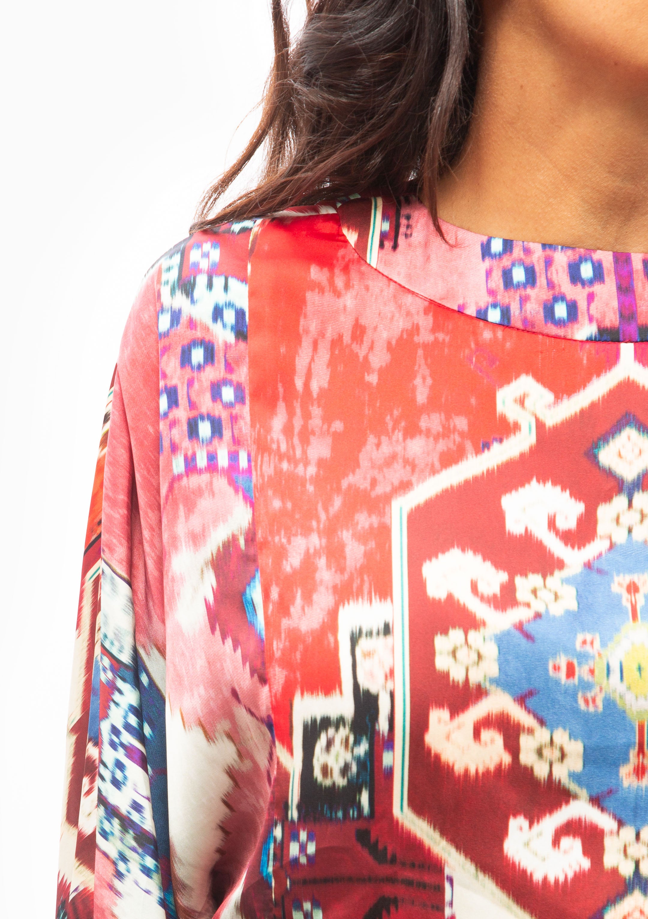 Dolman Midi Dress | Crimson Persian