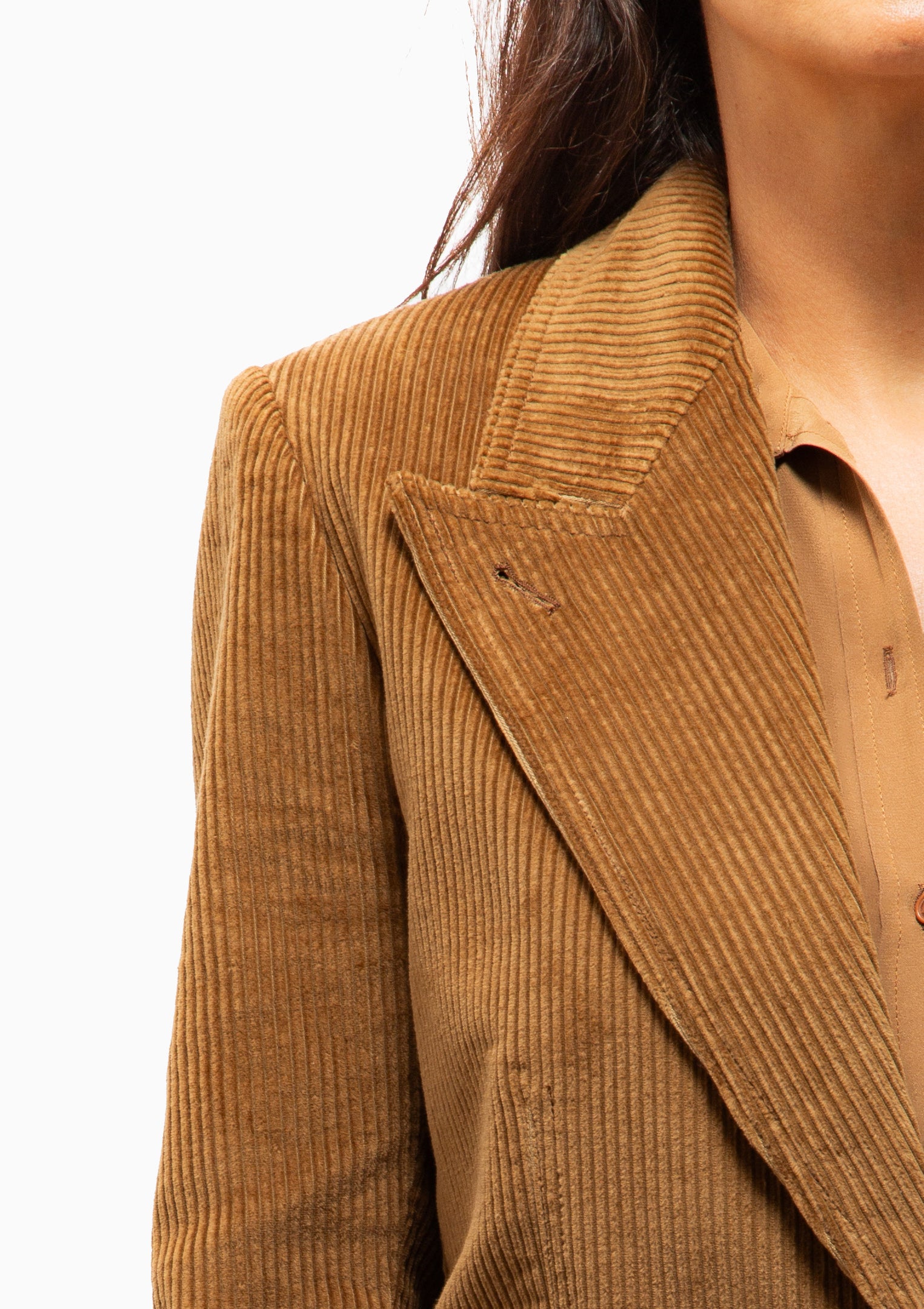 90's Blazer | Toffee Corduroy