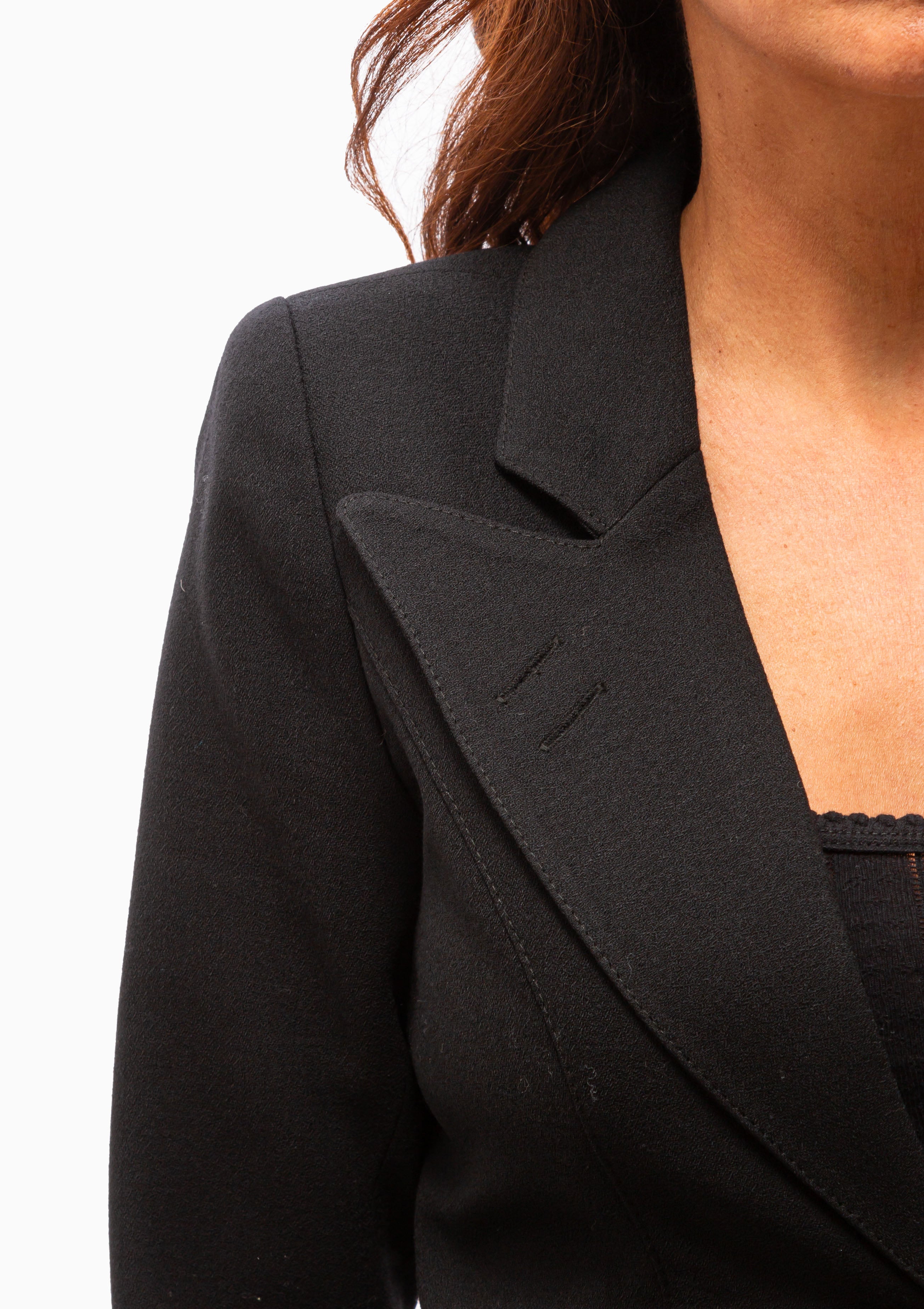 Classic Duchess Blazer | Black