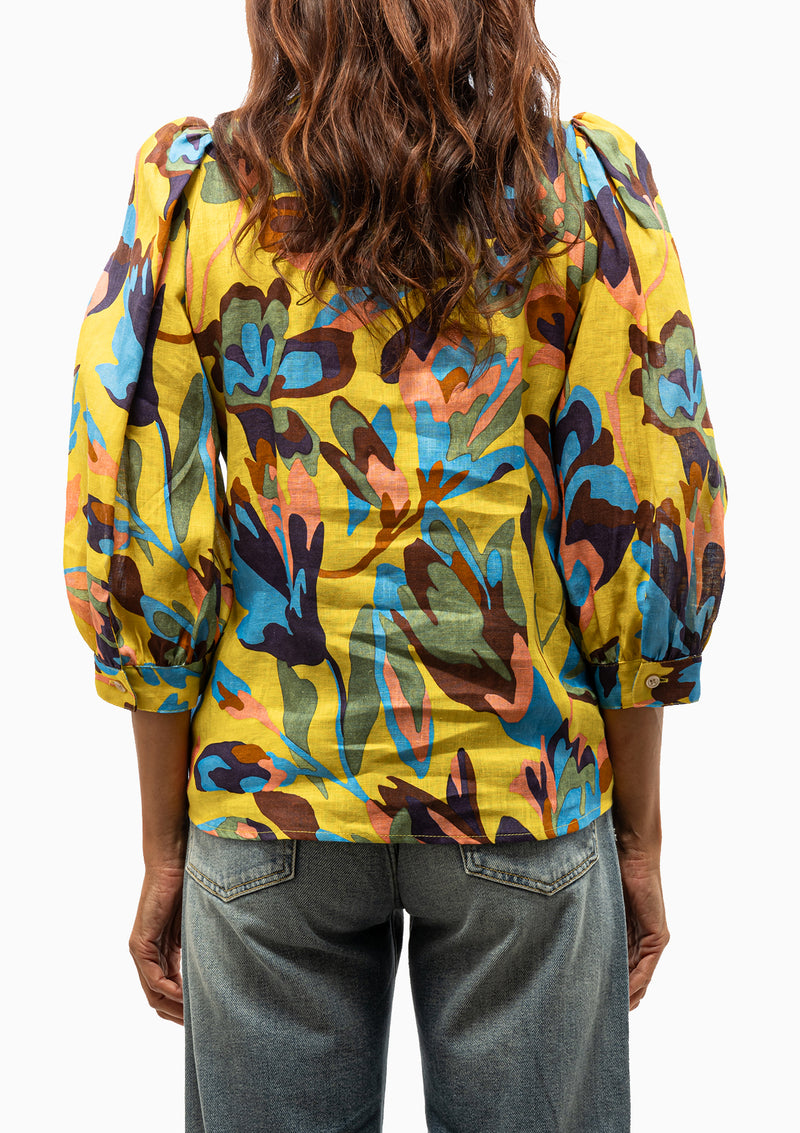 Frontier Blouse | Tropical Yellow