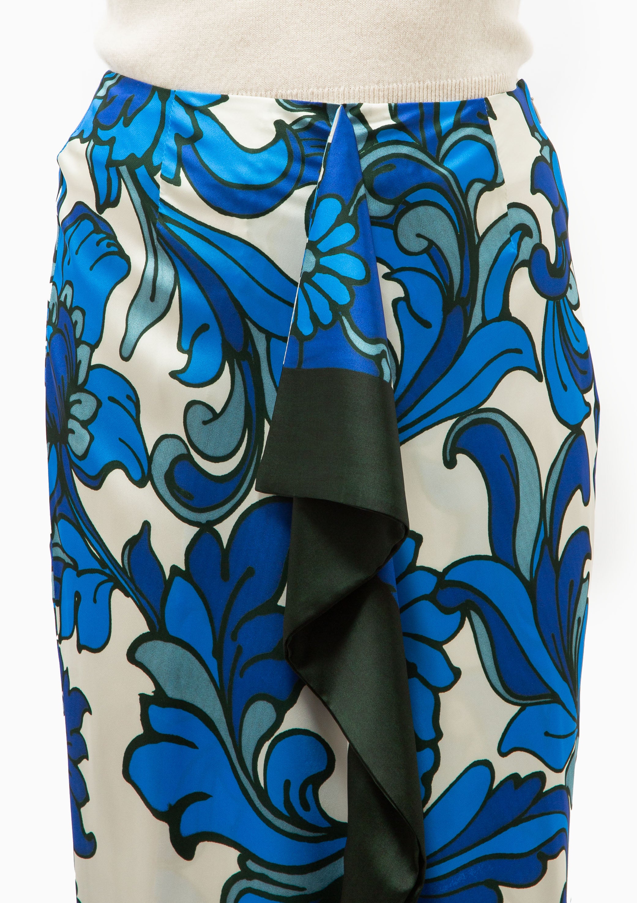 Front Ruffle Skirt | Aegean Multi