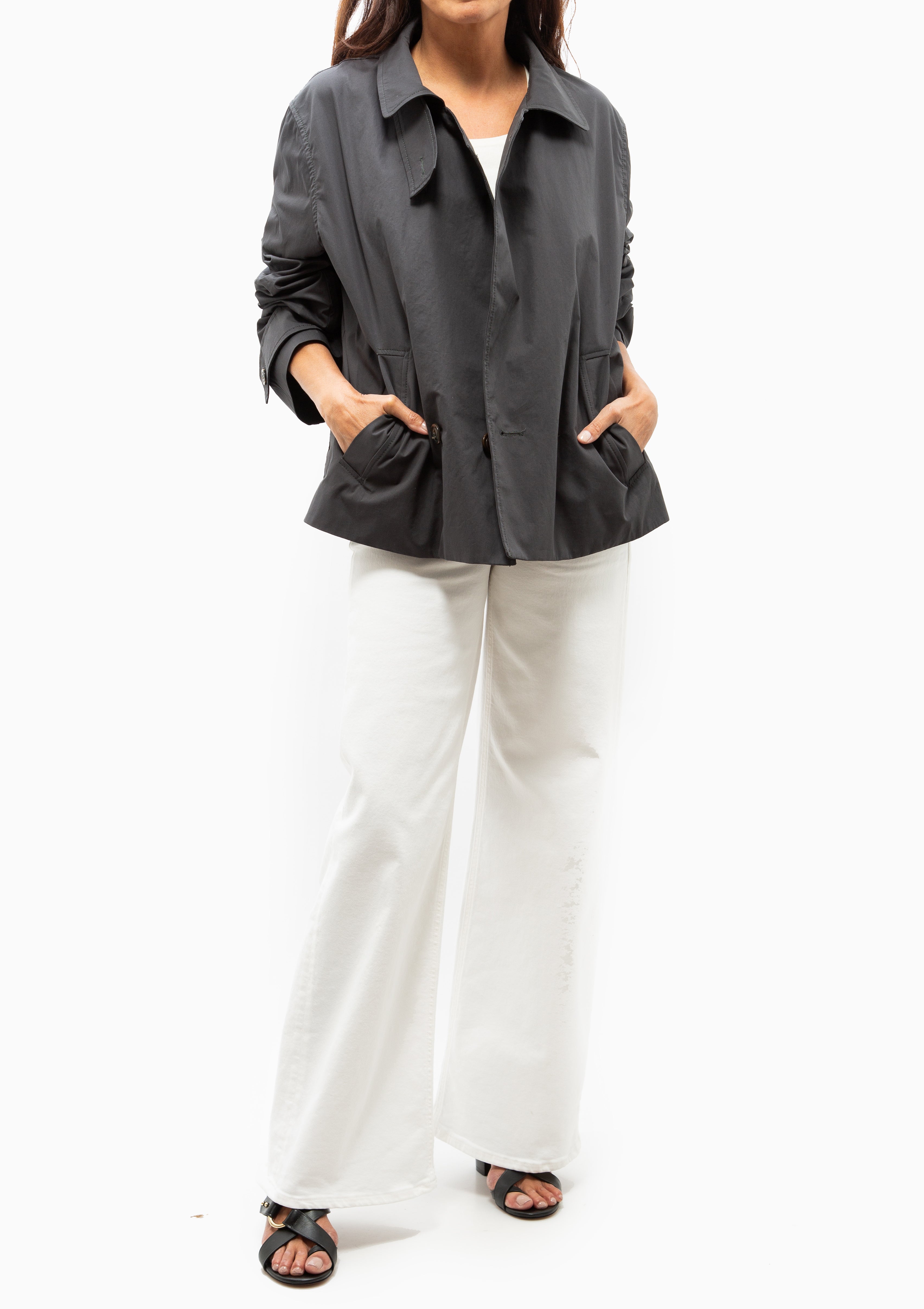 Donovan Coat | Gris Anthracite