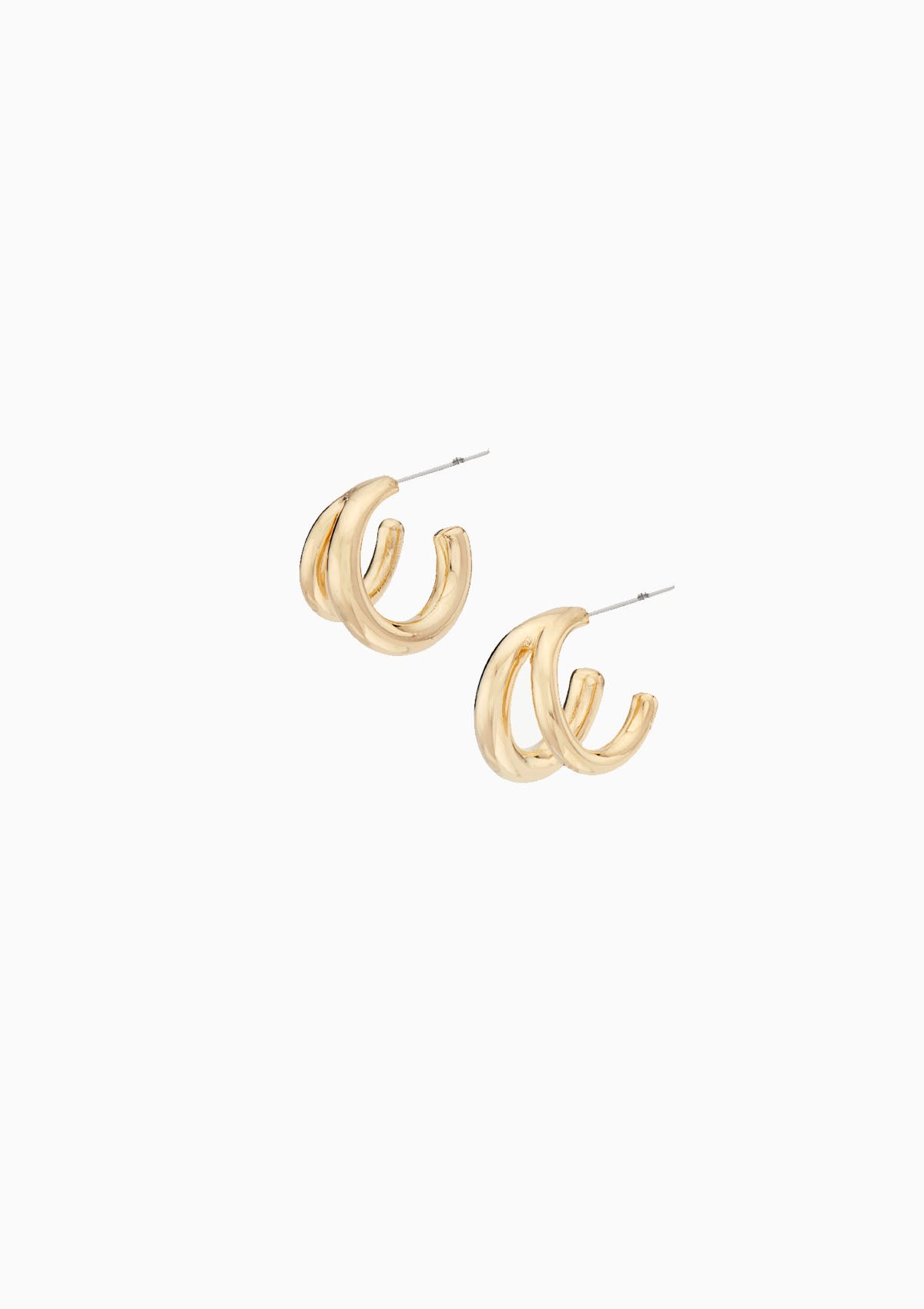 Dogo Huggie Hoop Earrings | Gold