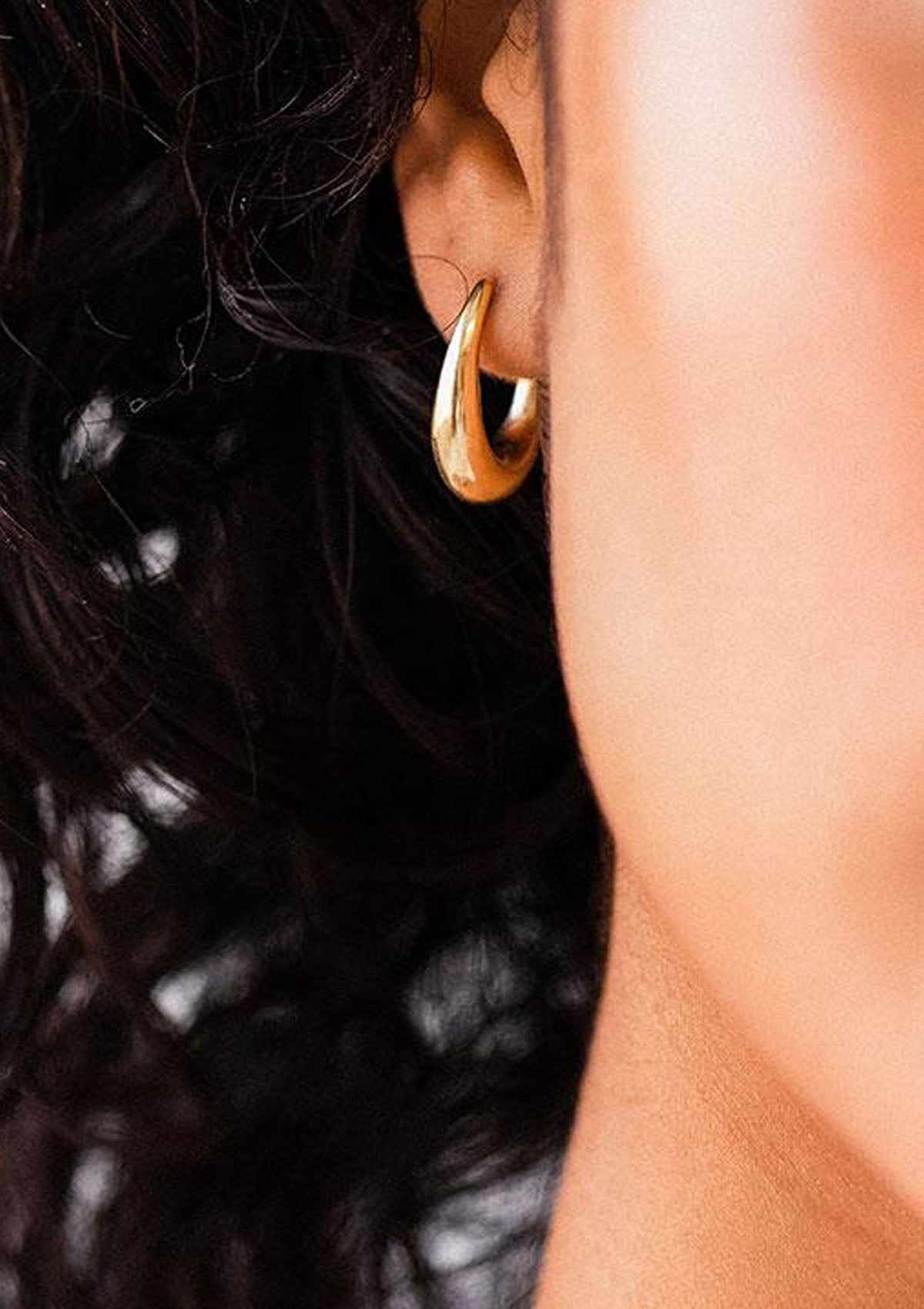 Mini Mezi Hoops | Gold