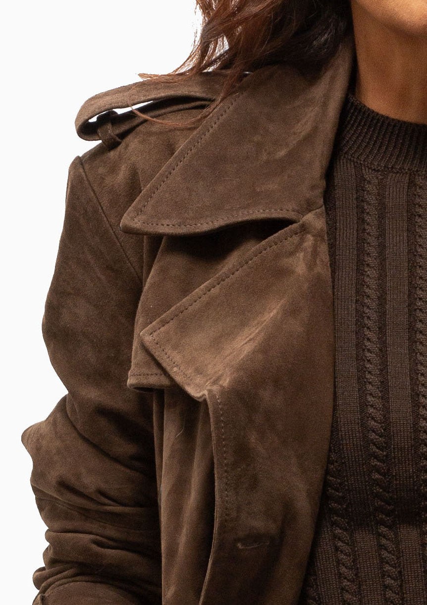 Belle De Jour Trench Coat | Americano