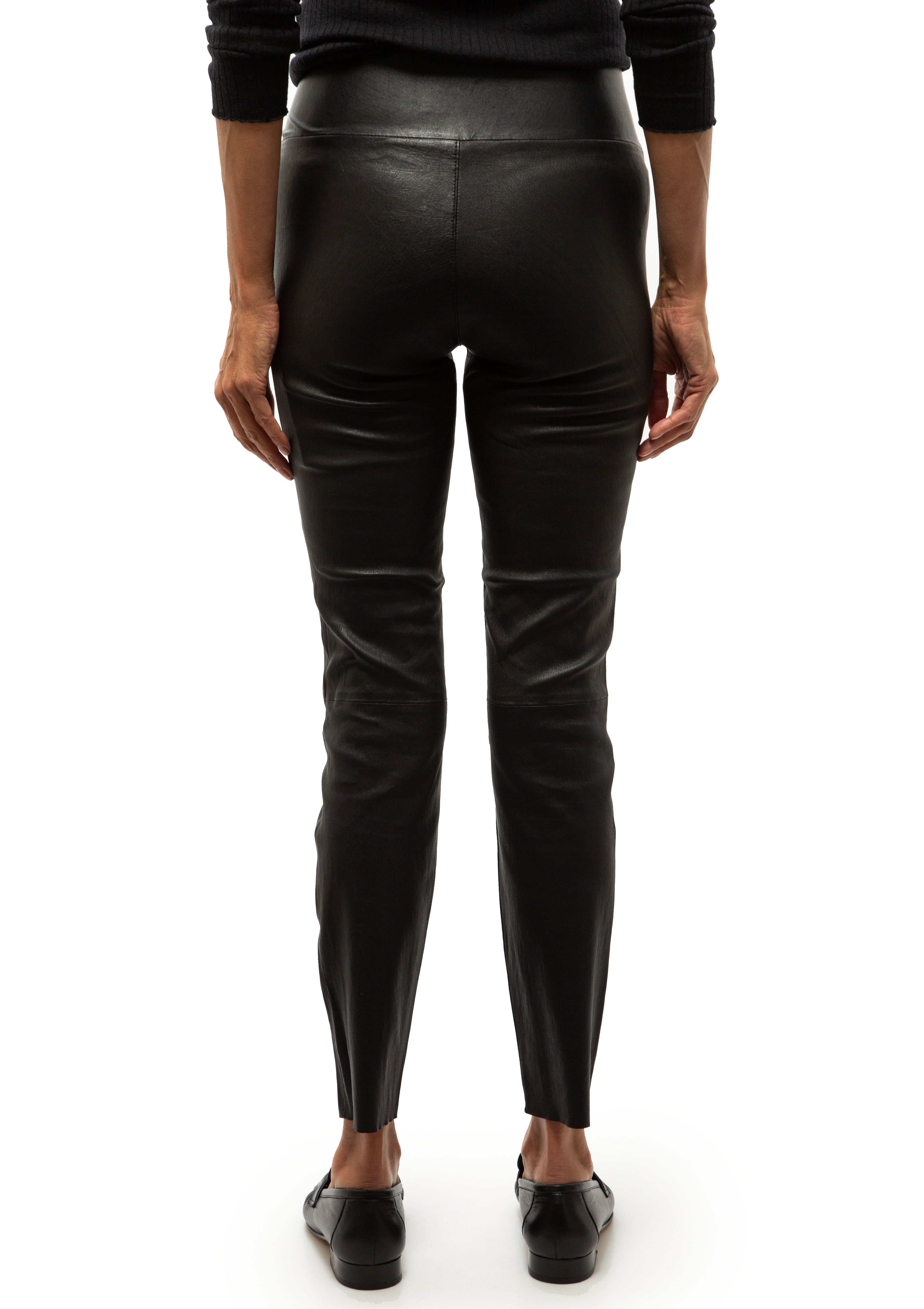 Leather Ankle | Black