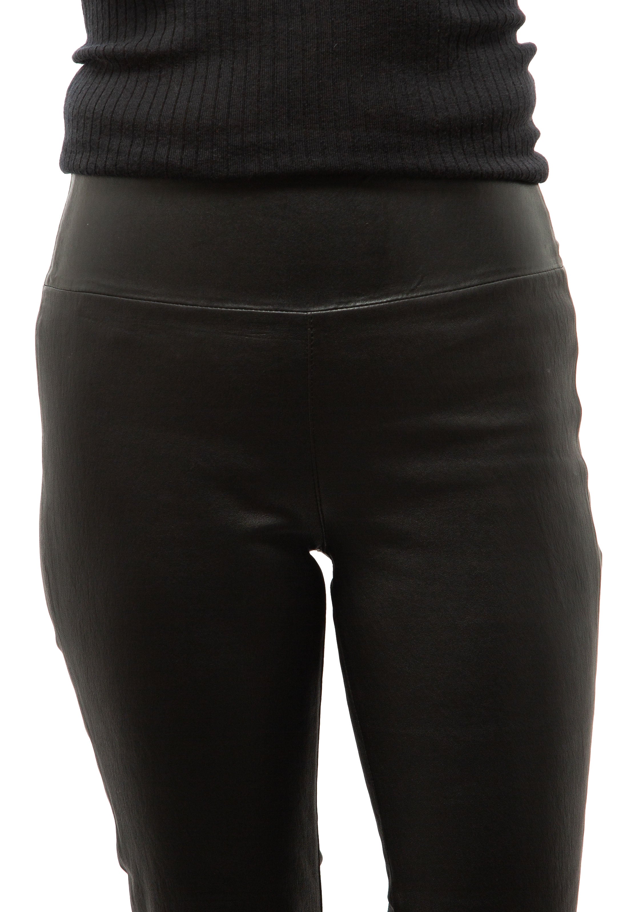 Leather Ankle | Black