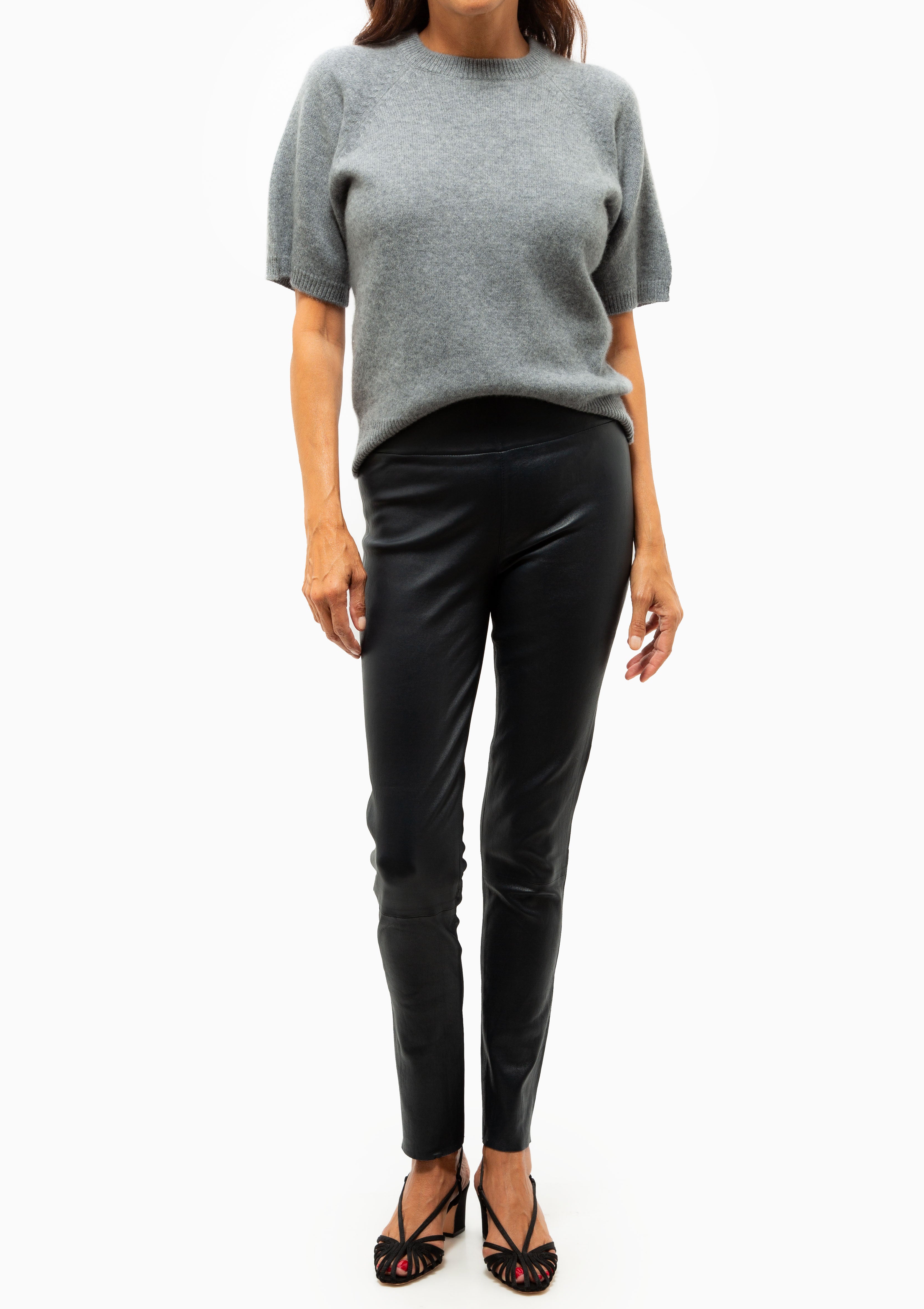 Leather Ankle | Midnight