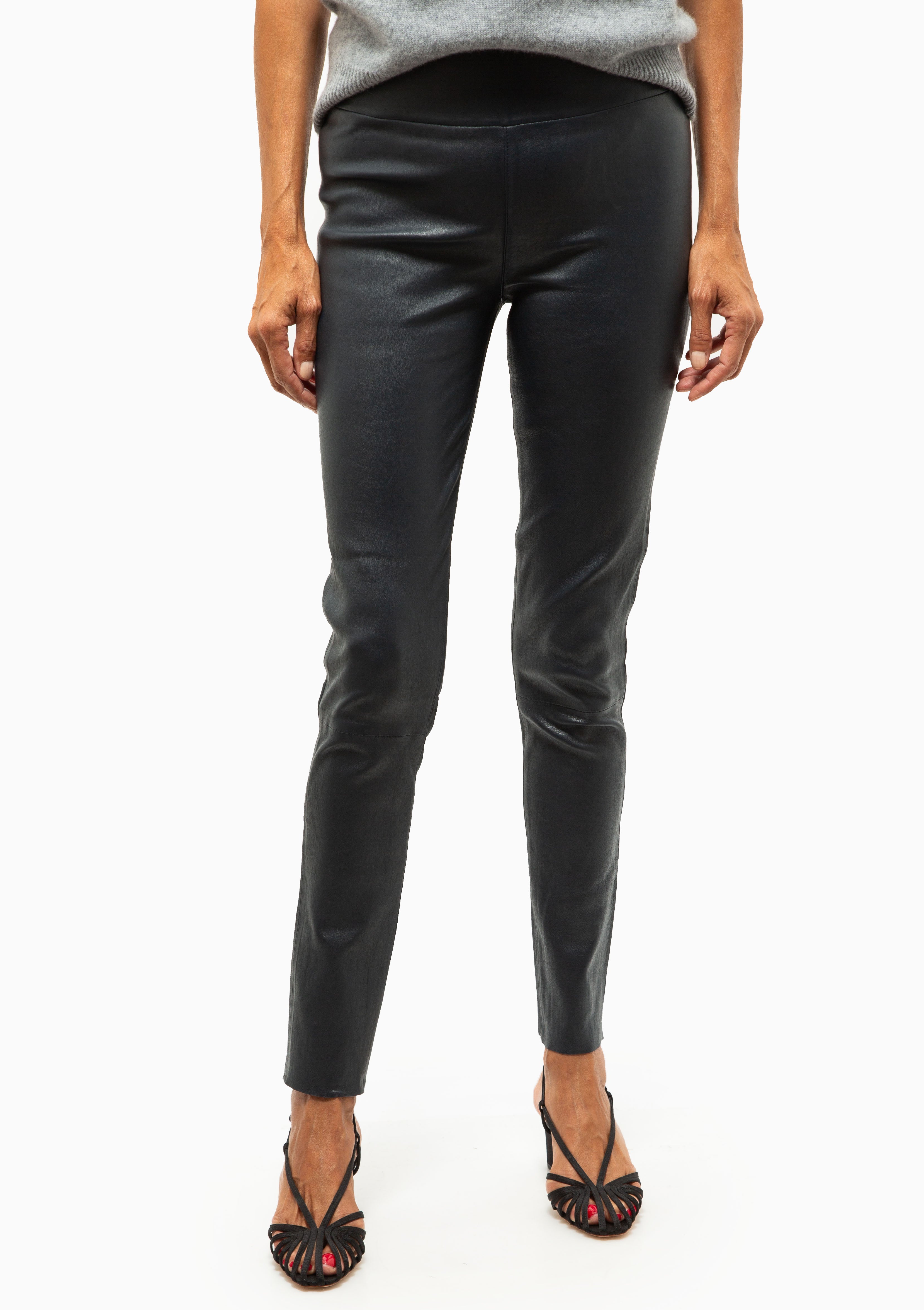 Leather Ankle | Midnight