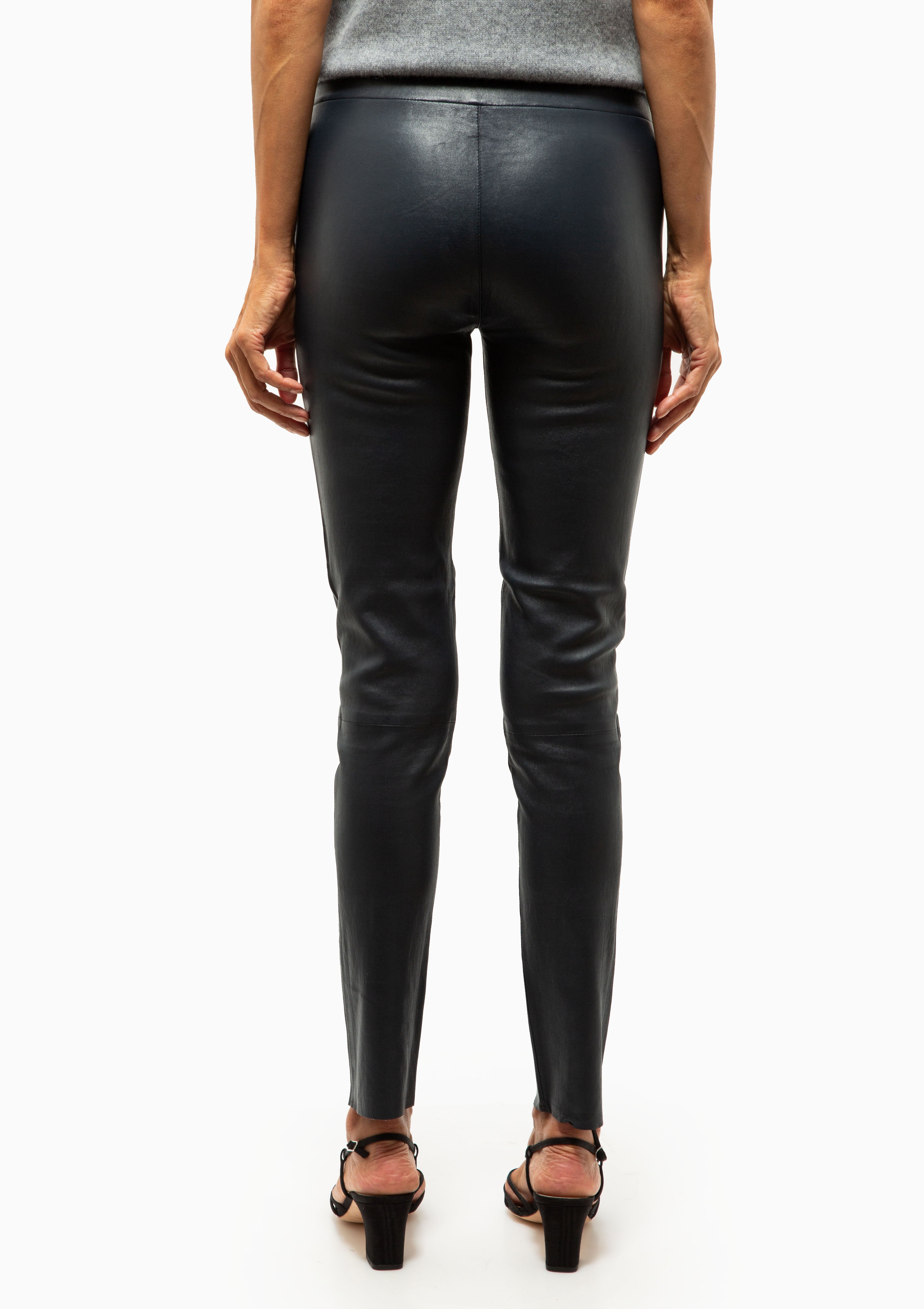 Leather Ankle | Midnight