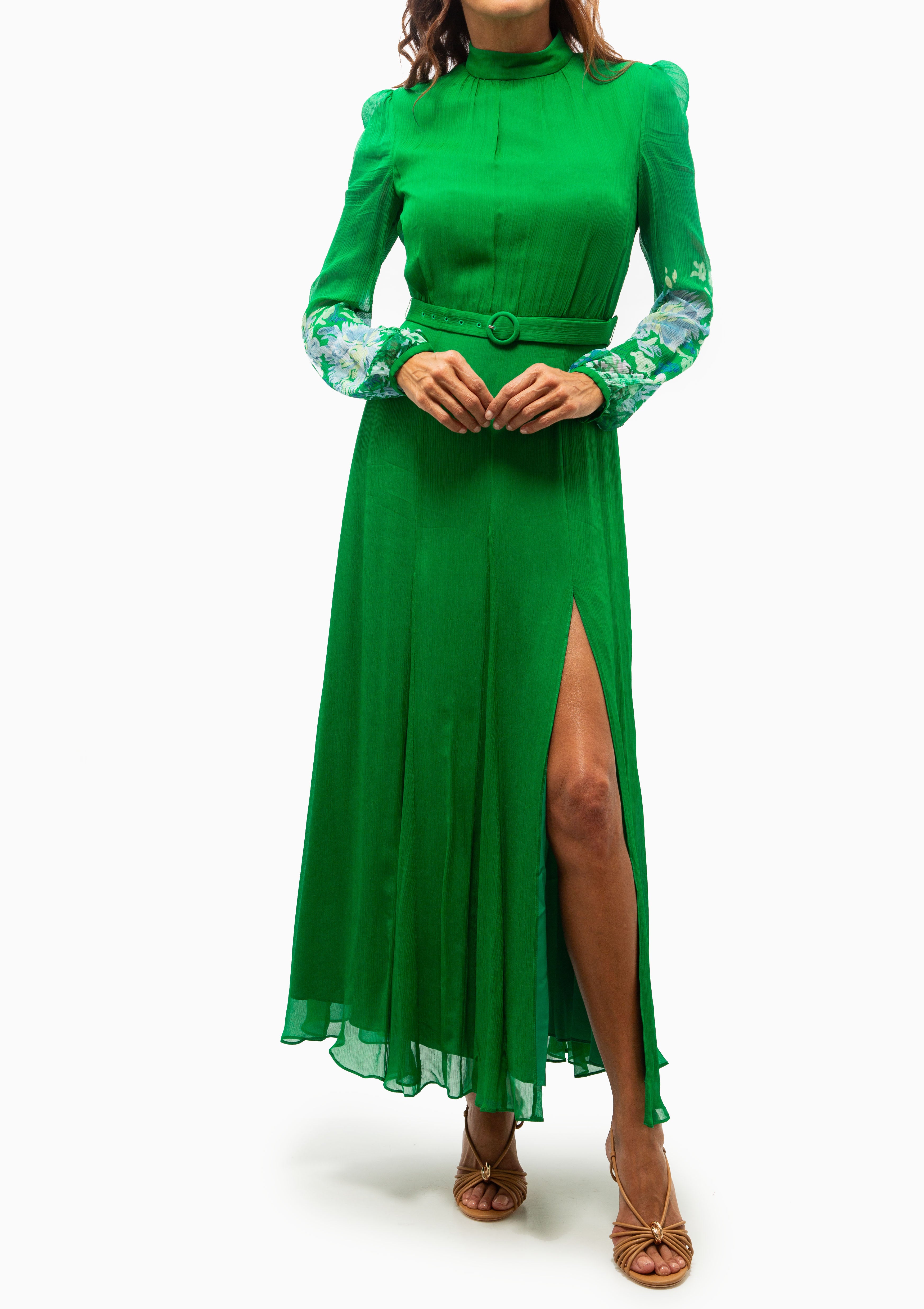 Jacqui D Dress | Chrystanthemum Border
