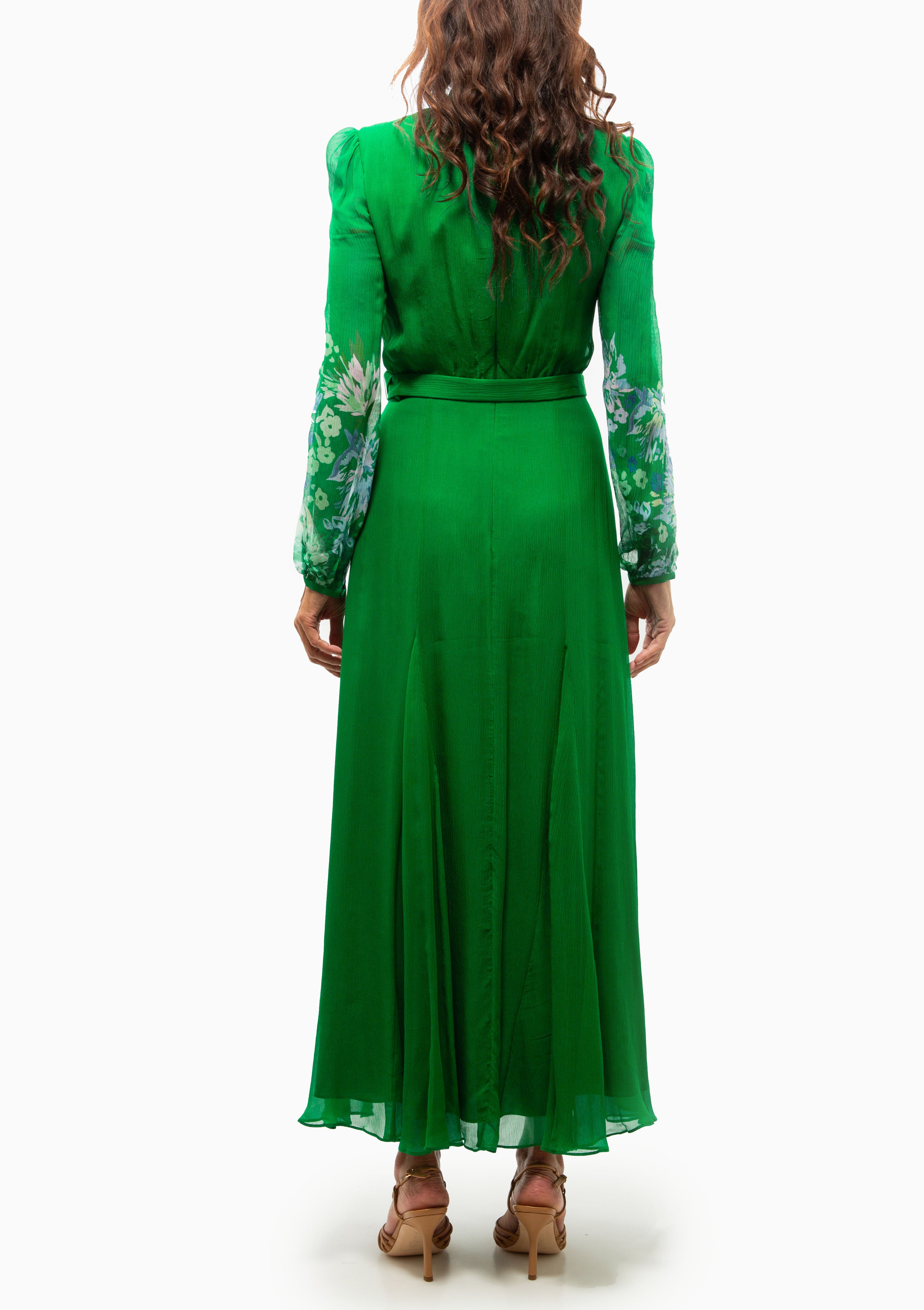 Jacqui D Dress | Chrystanthemum Border