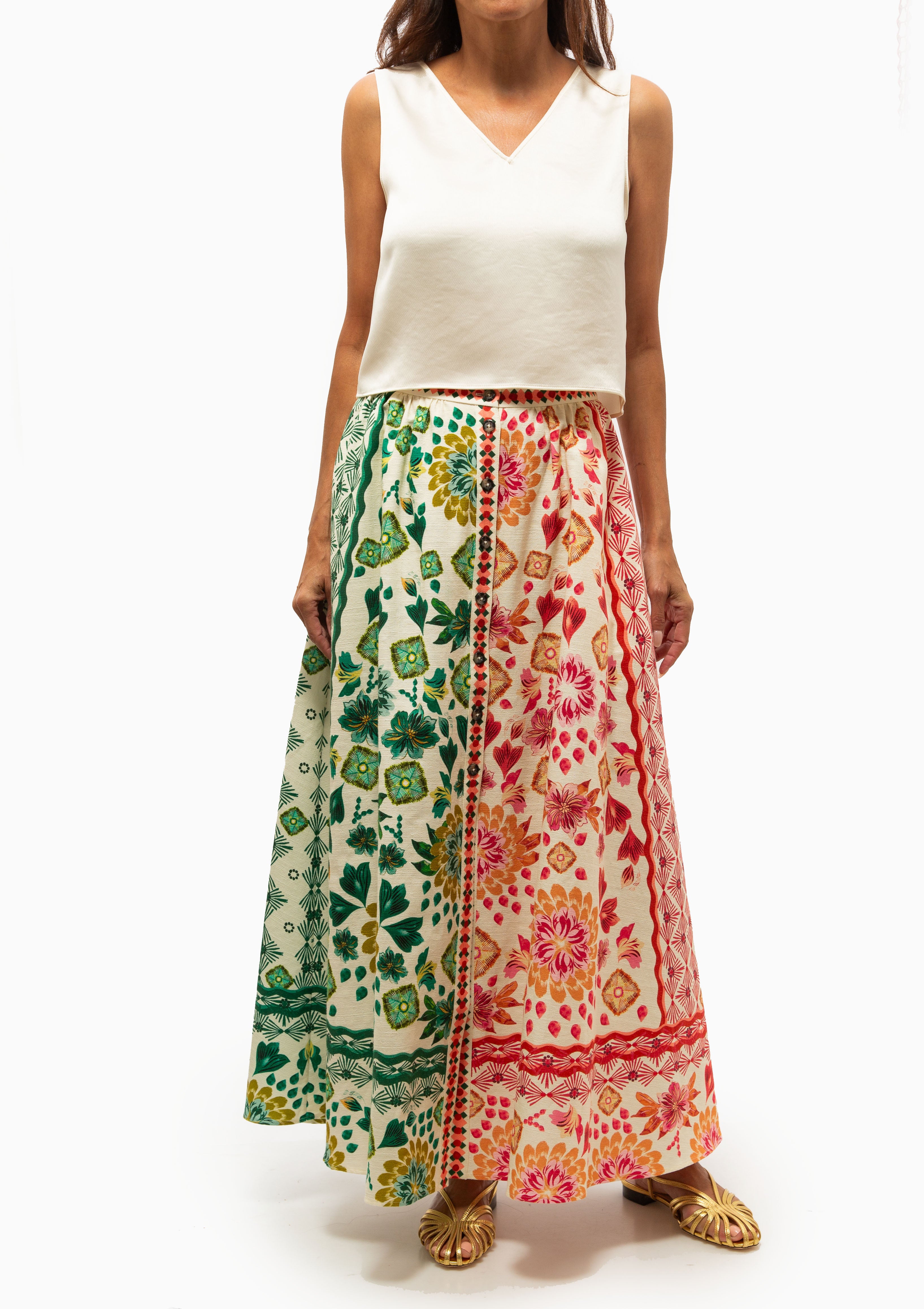 Judi B Skirt | Sunrise Gem
