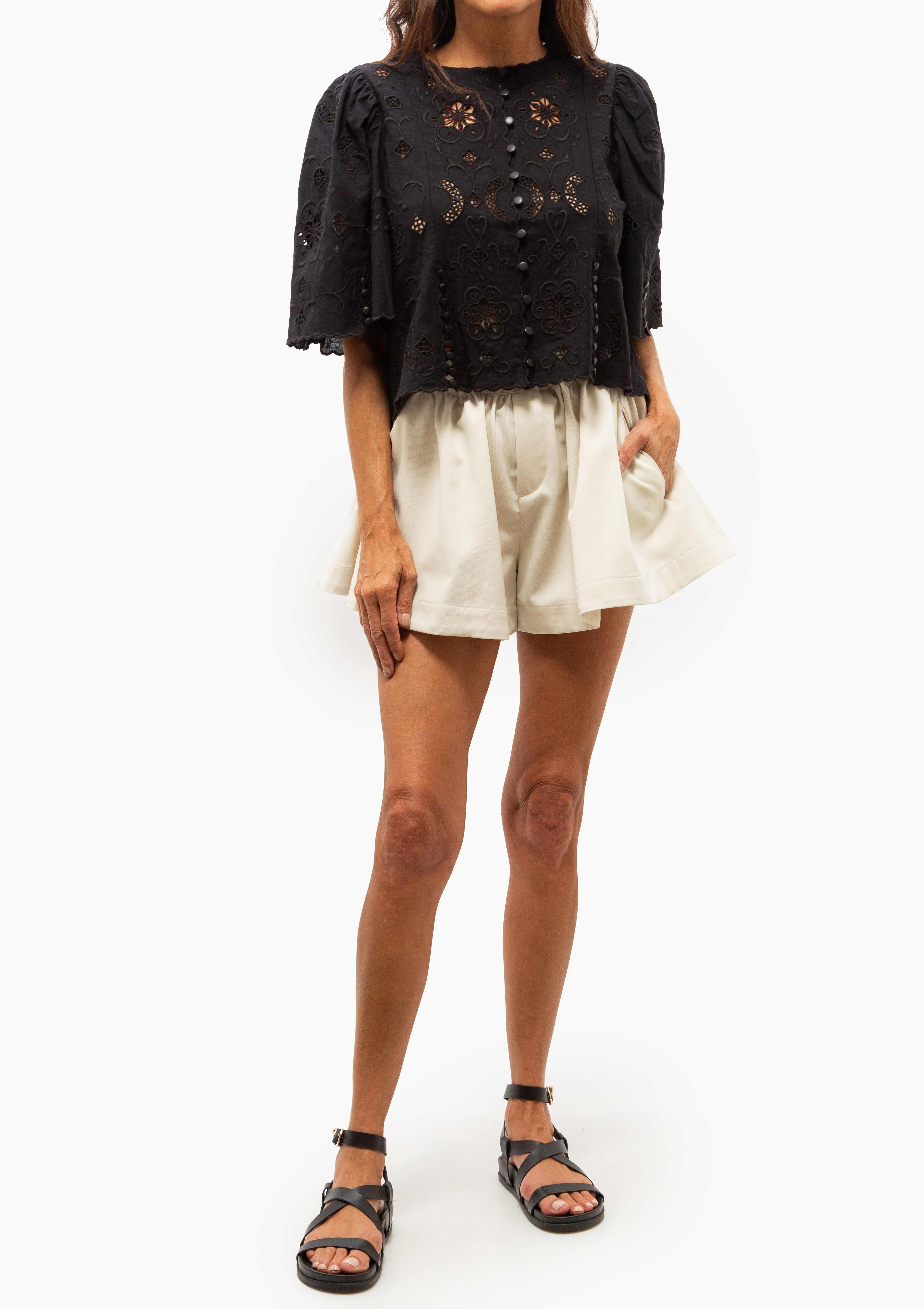 Angelina Shorts | Bone