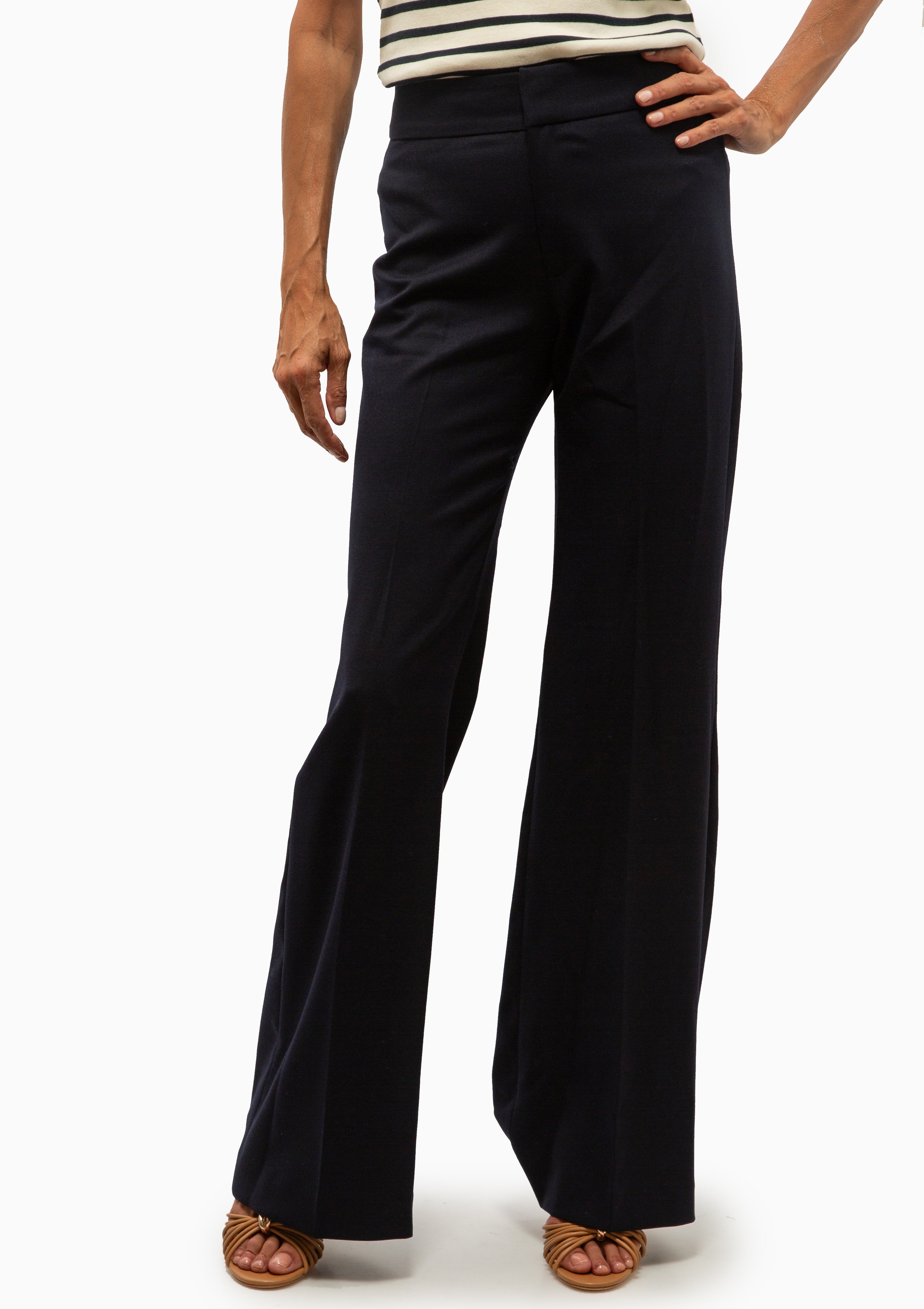 Lisbon Straight Leg Pant | Deep Navy