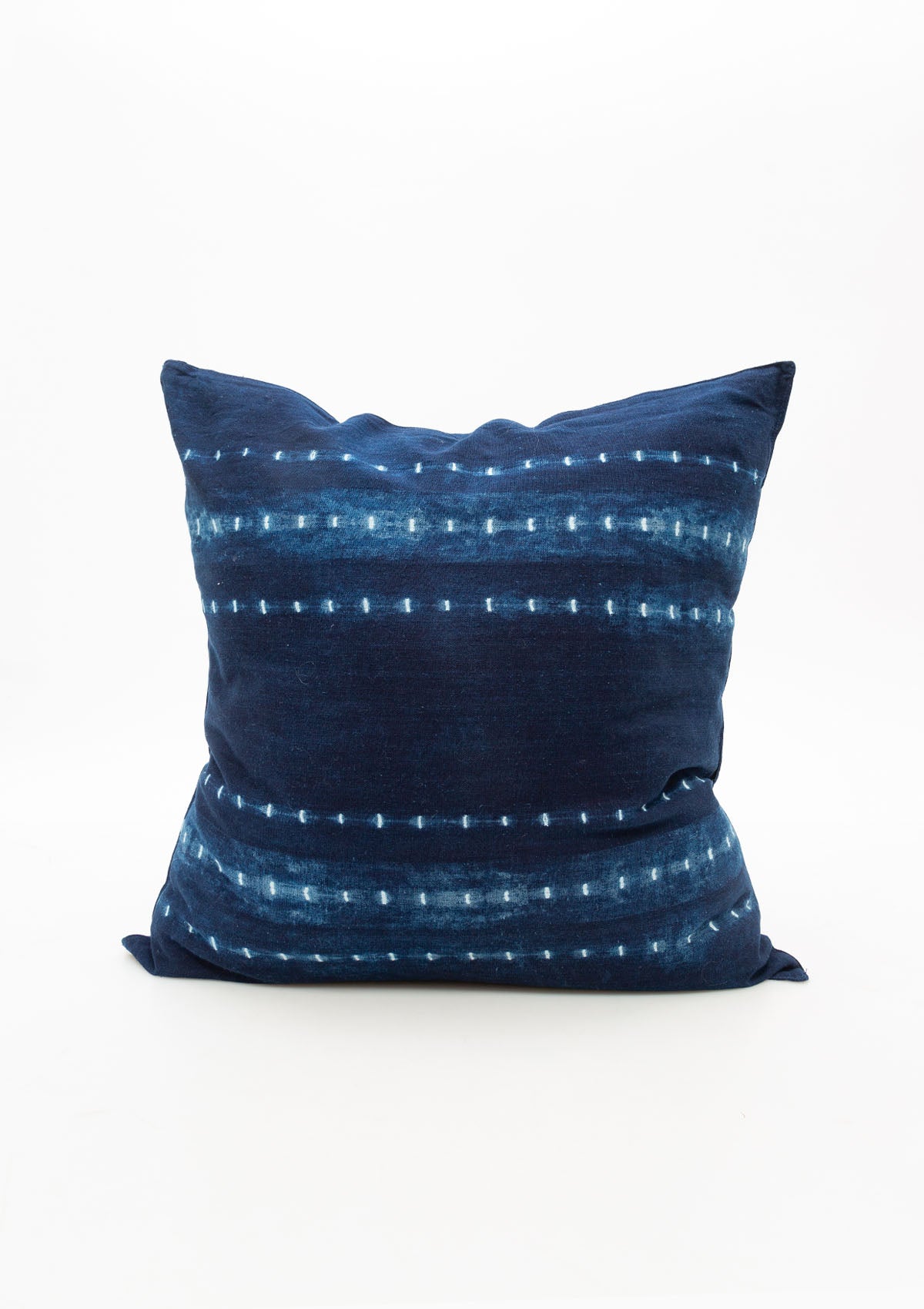 New Cushion, Indigo Tie Dye | 20" x 20"
