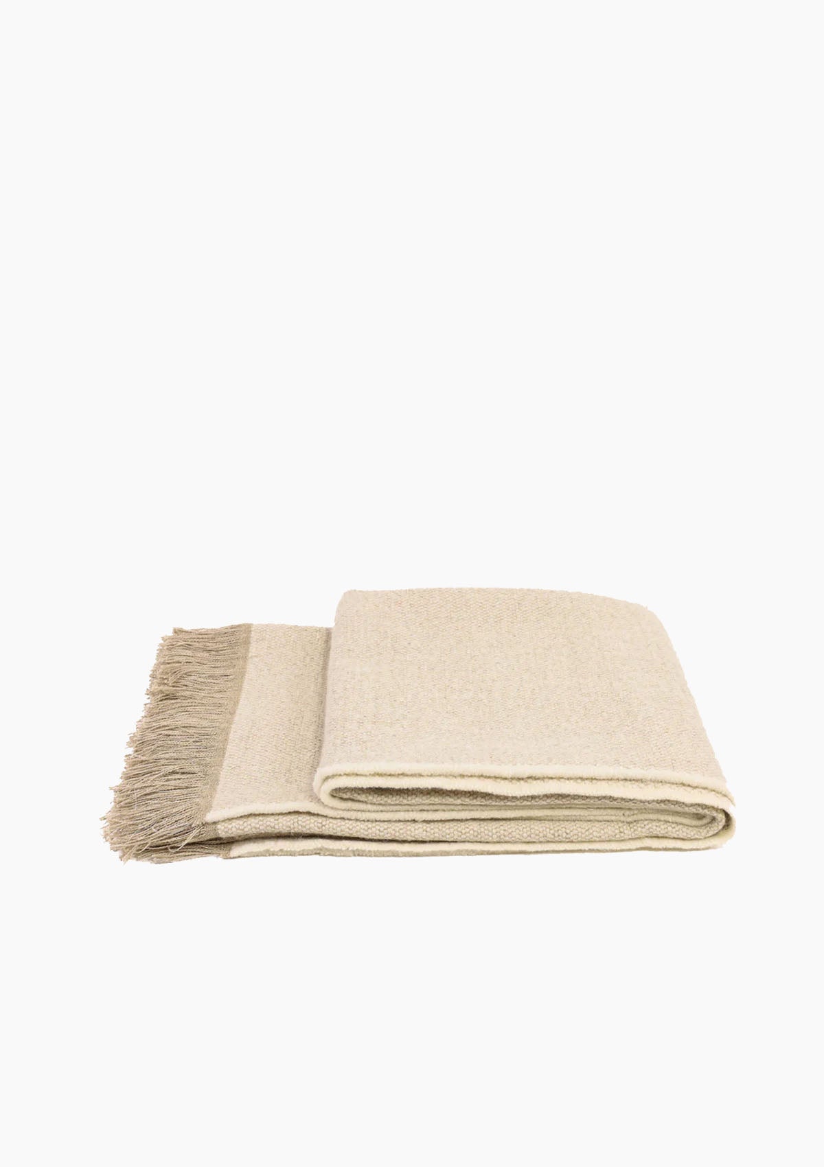 Curtis Throw, Cream | 69" x 53"