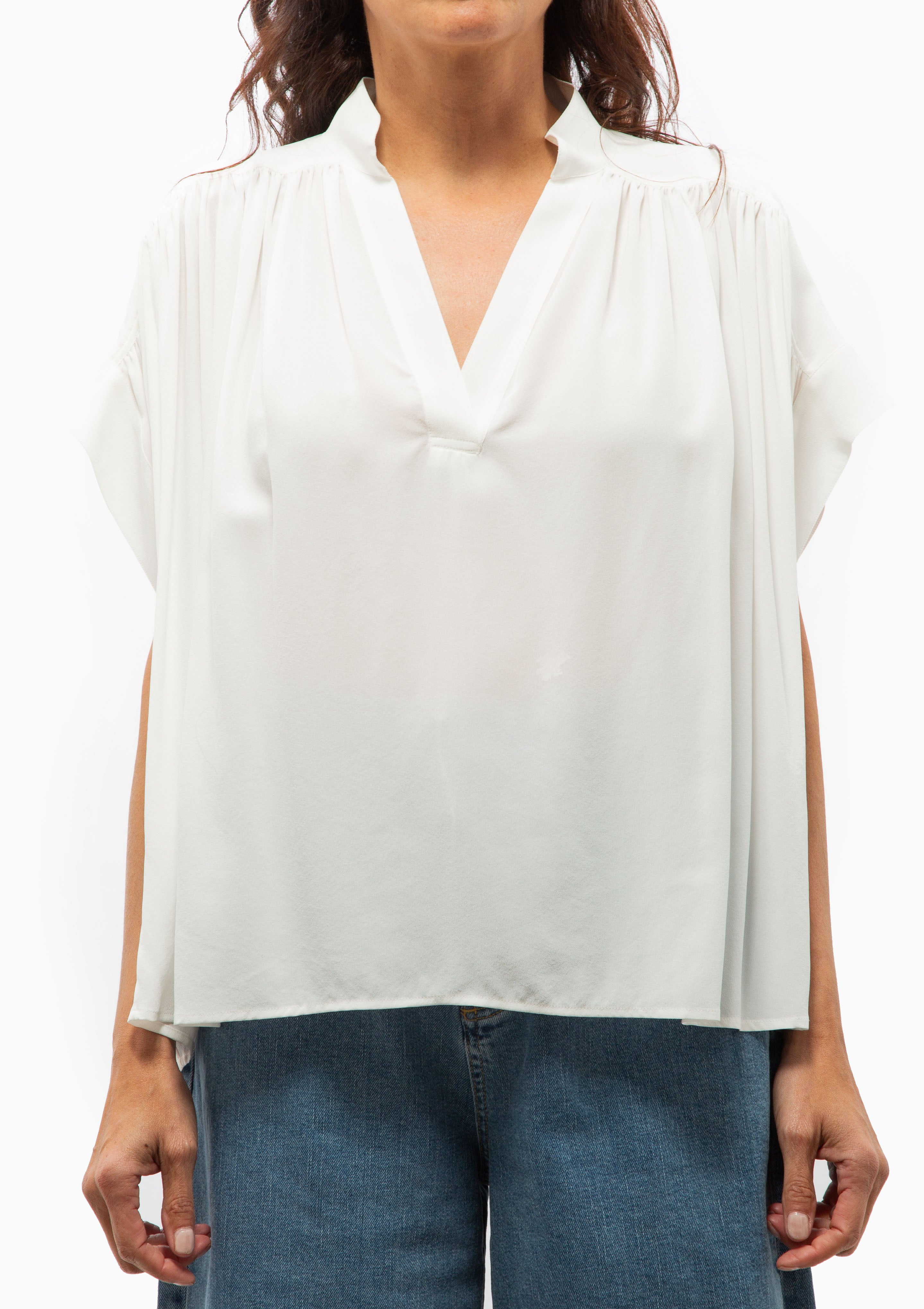 Cory Blouse | Ecru