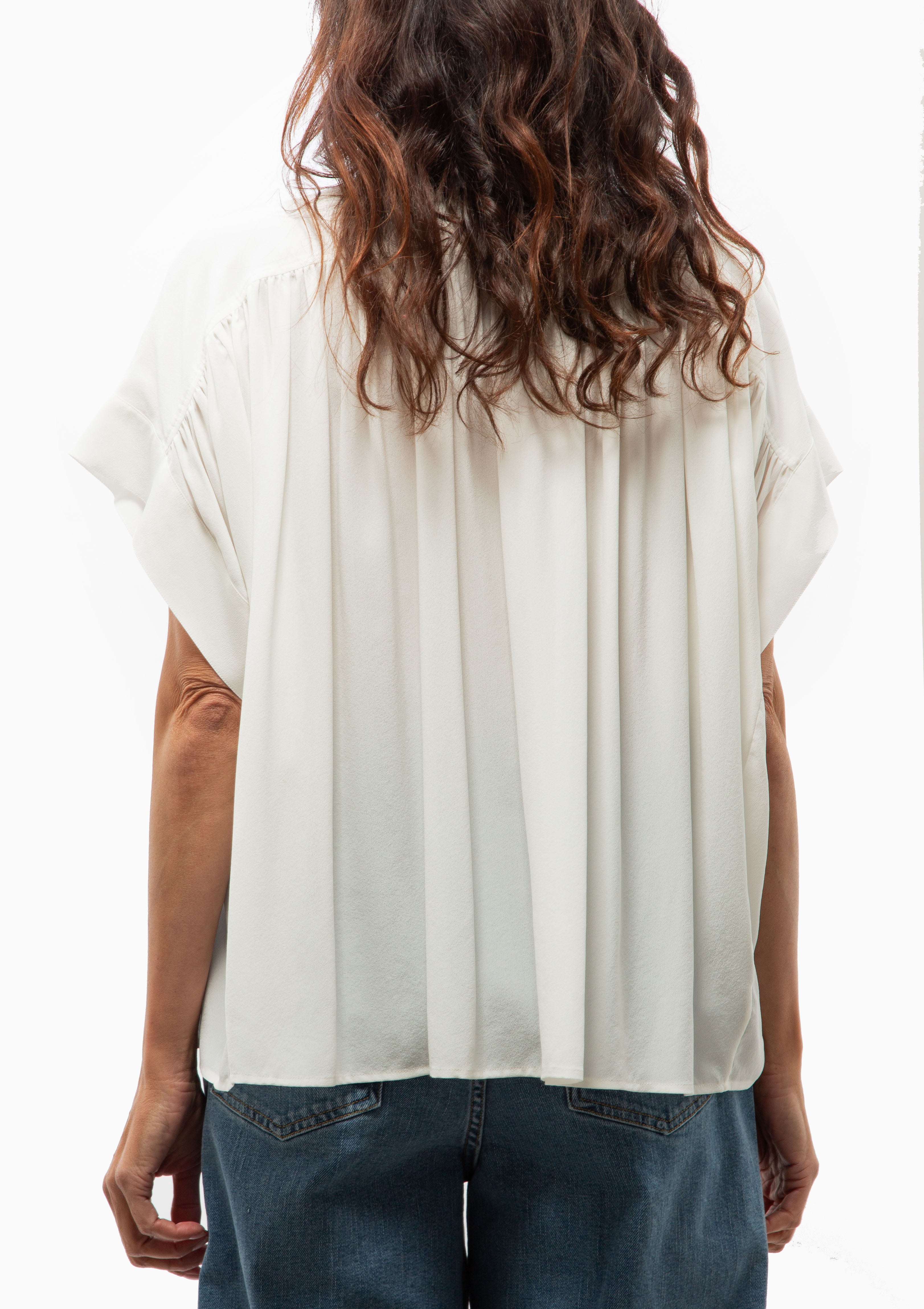 Cory Blouse | Ecru
