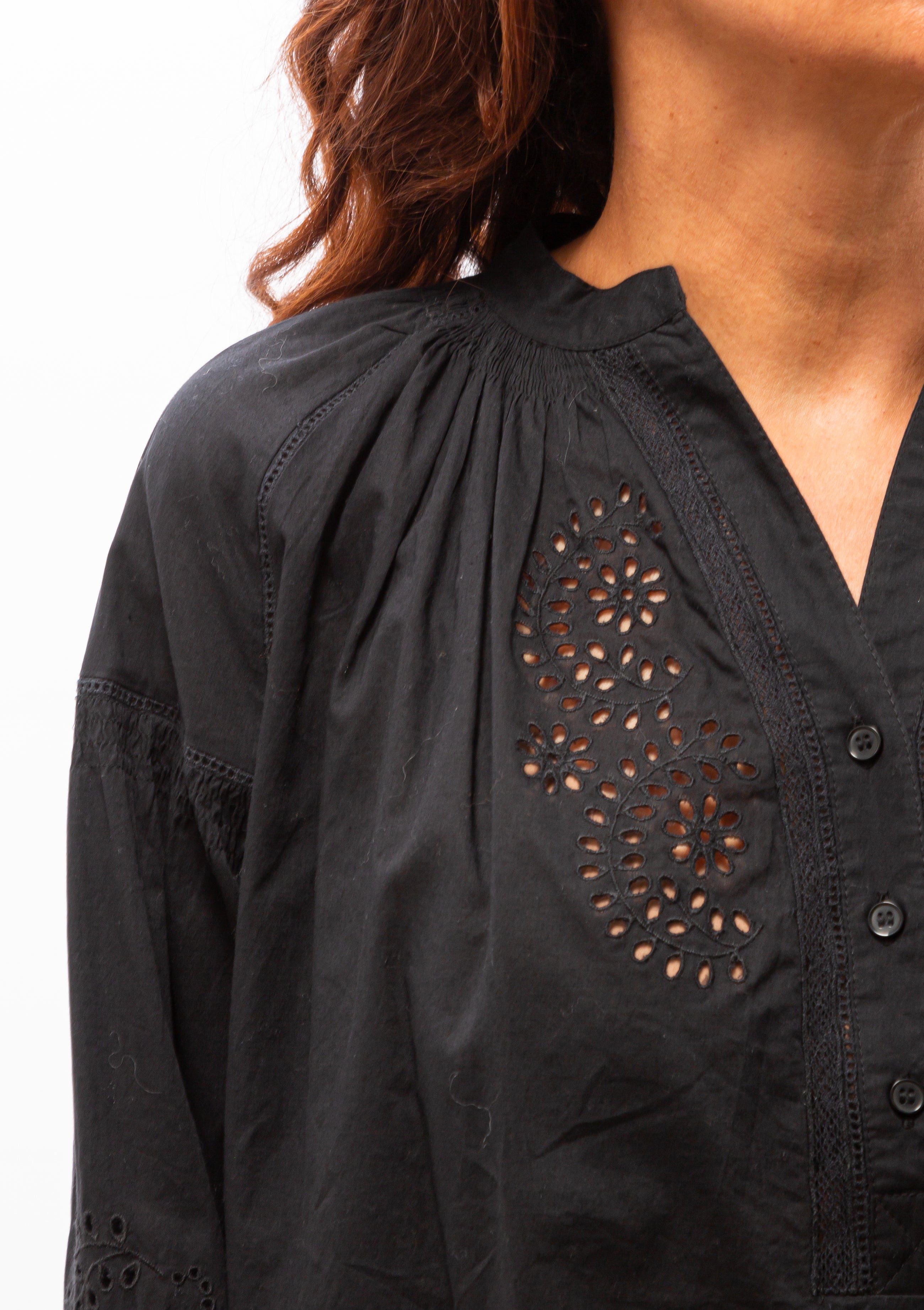 Nipoa Blouse | Noir