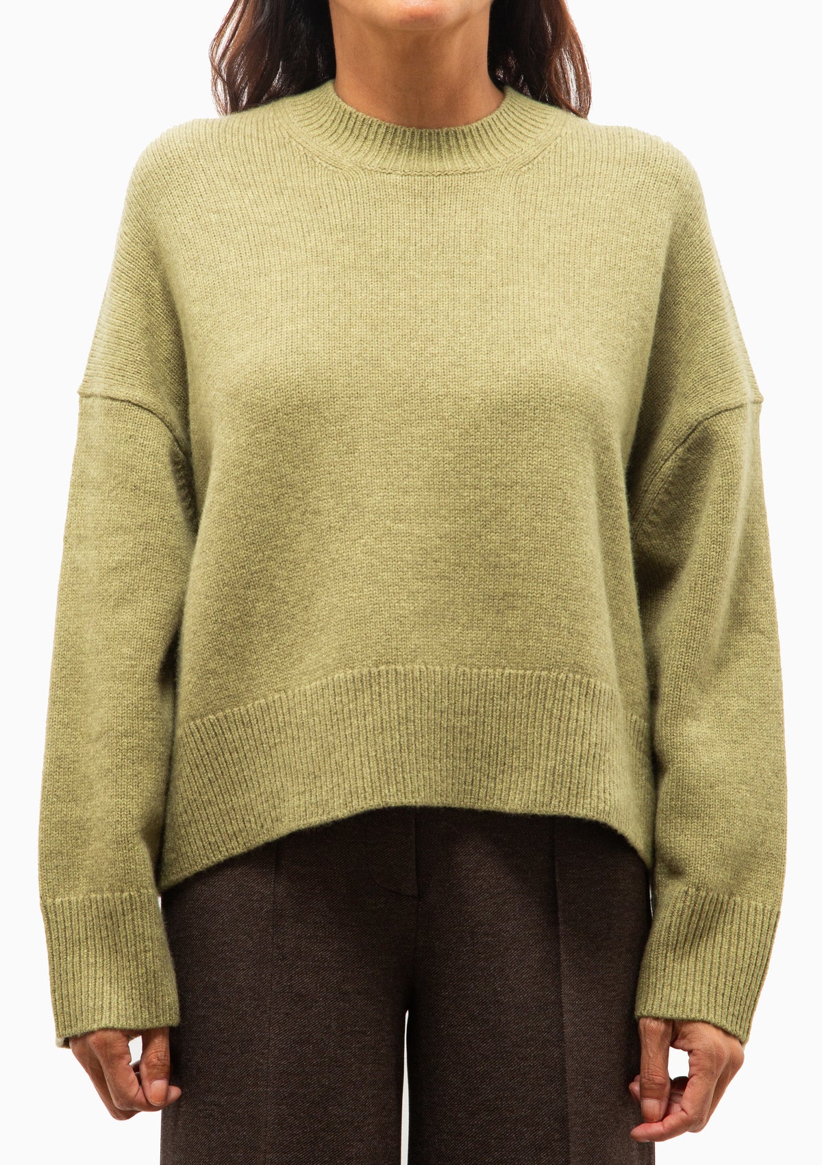 Hinde Pullover | Matcha