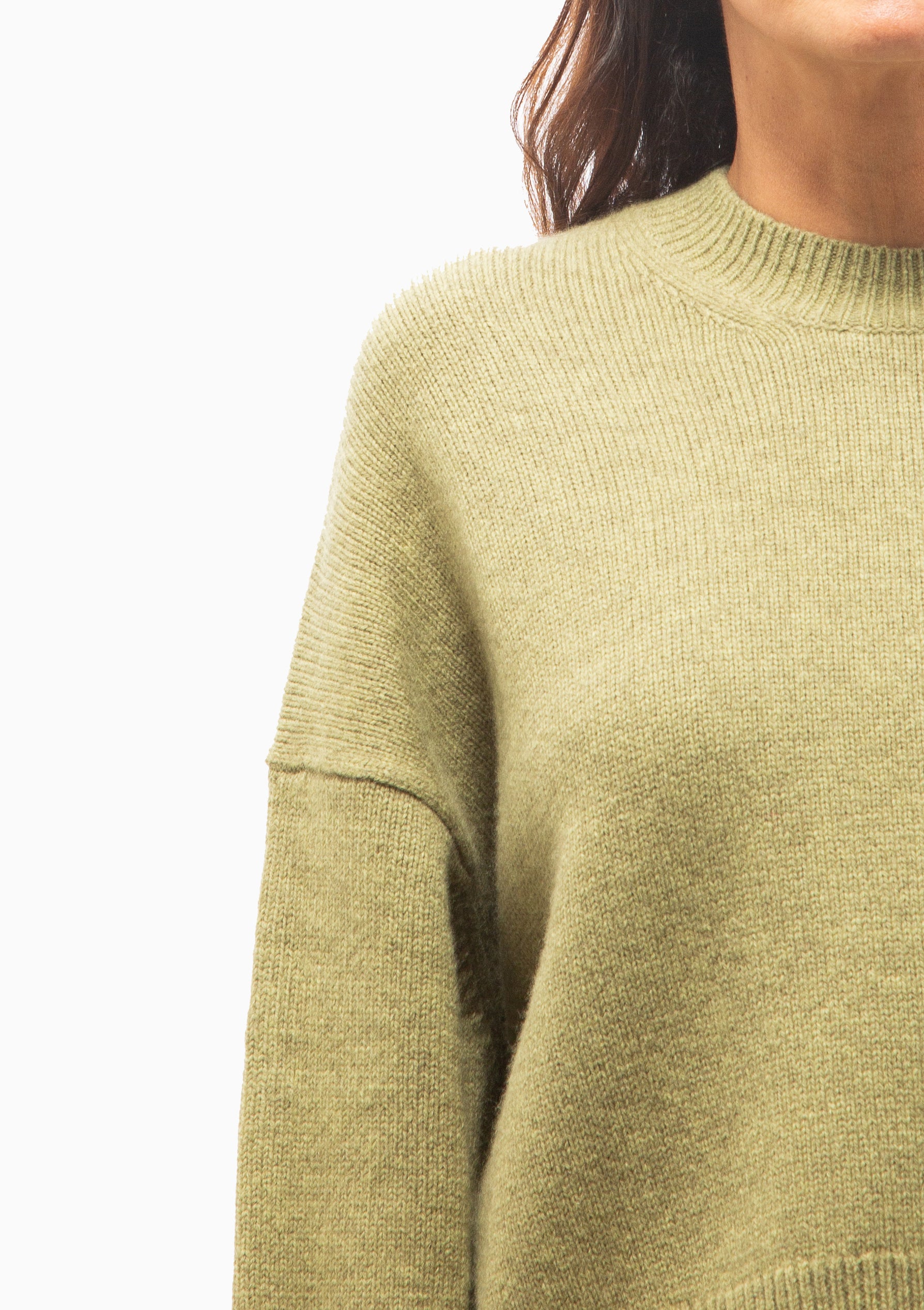 Hinde Pullover | Matcha