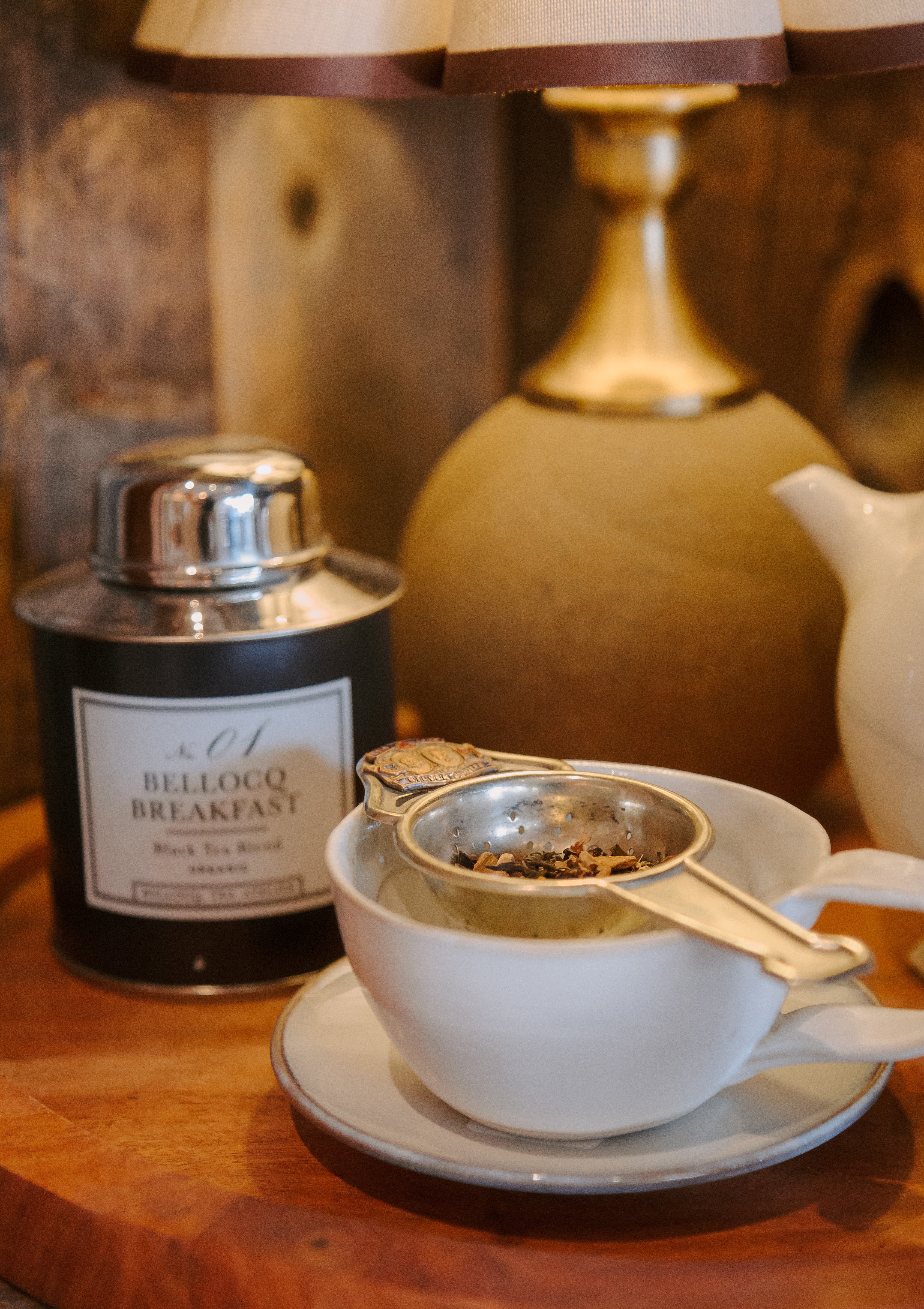 Antique Tea Strainer Silver Jubilee Edition