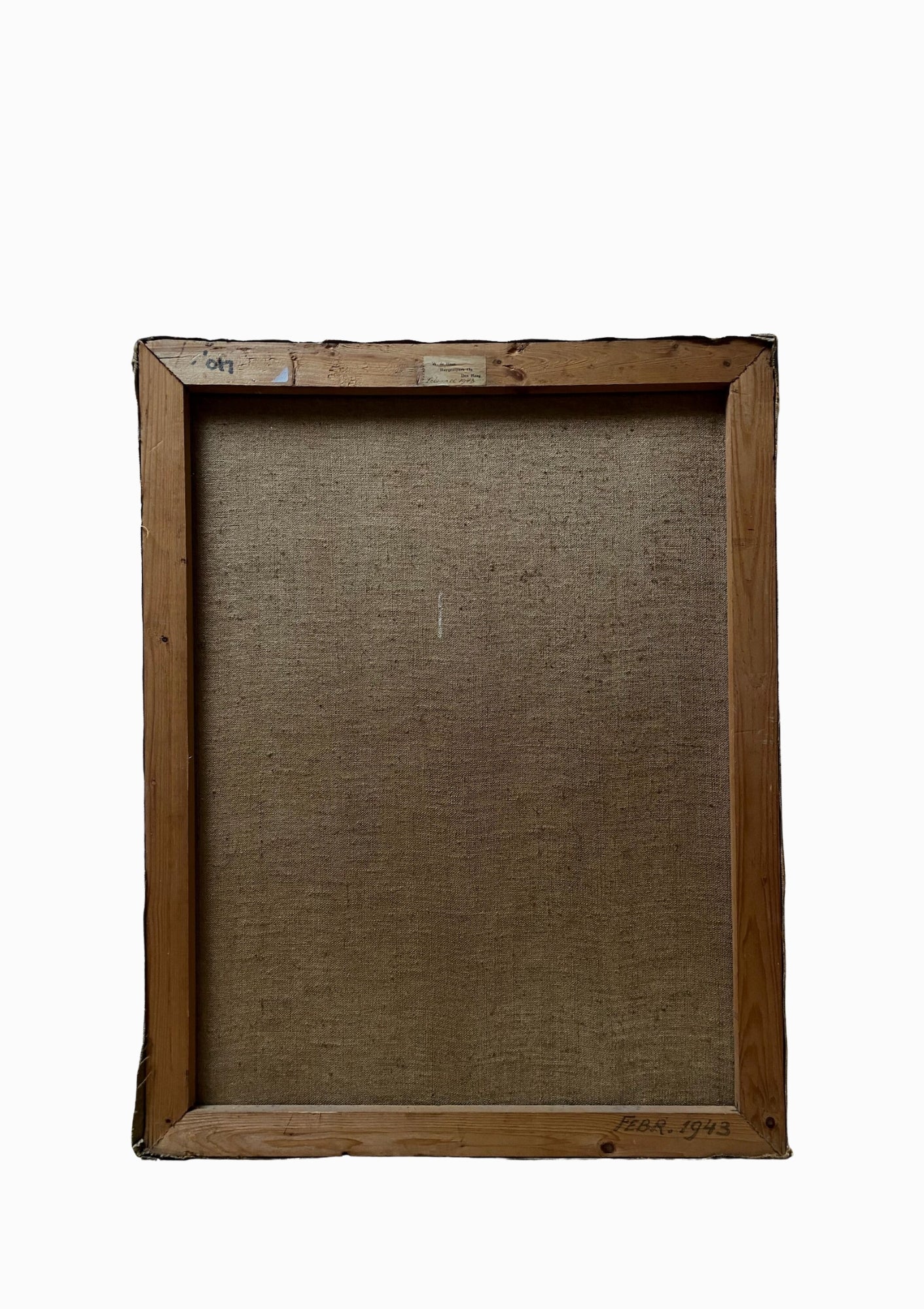 Original Antique Elegant Dutch Lady Oil Painting | 18.5" x 23.5"