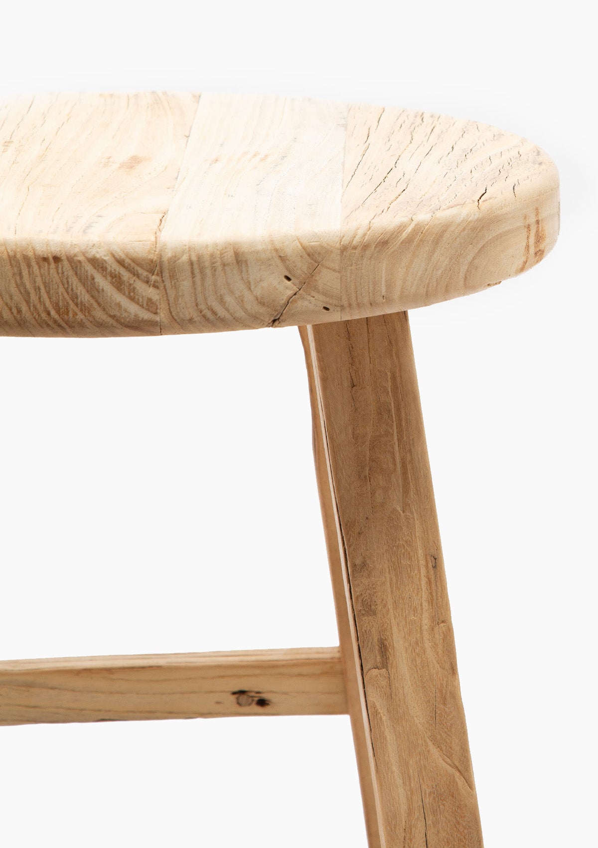 Vintage Round Side Table | 19.5"x19.5"