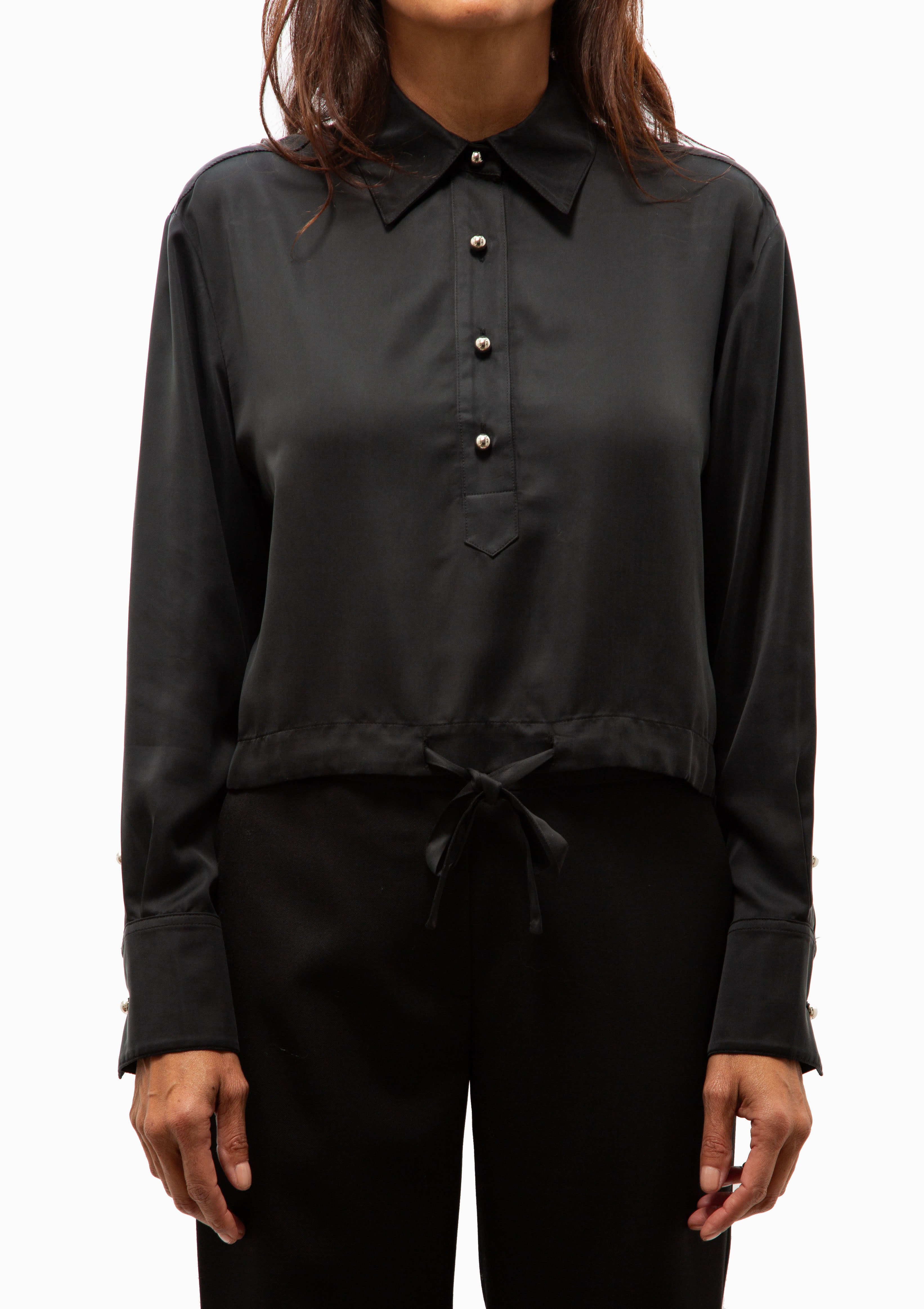 The Crawford Blouse | Black