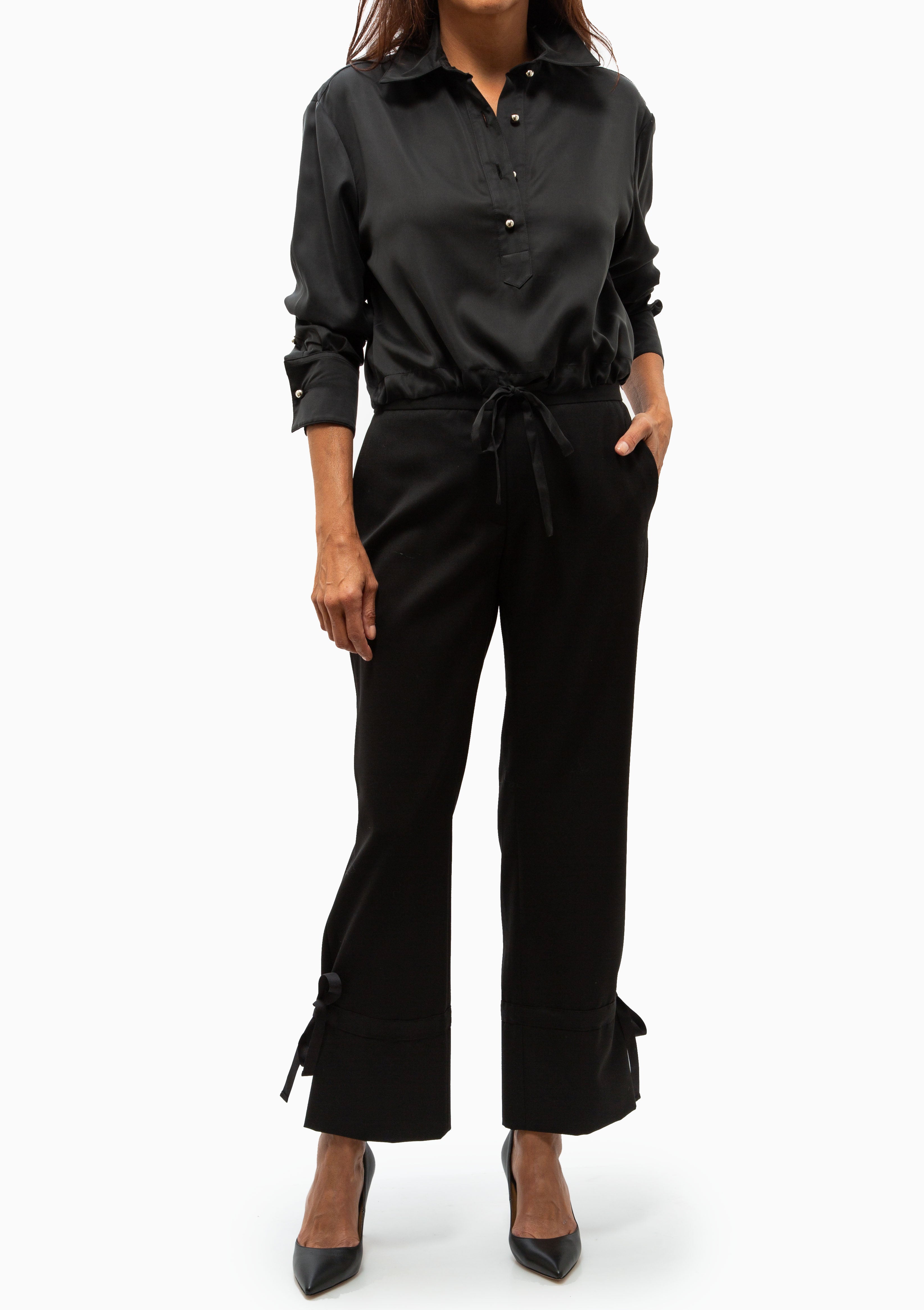 The Crawford Blouse | Black