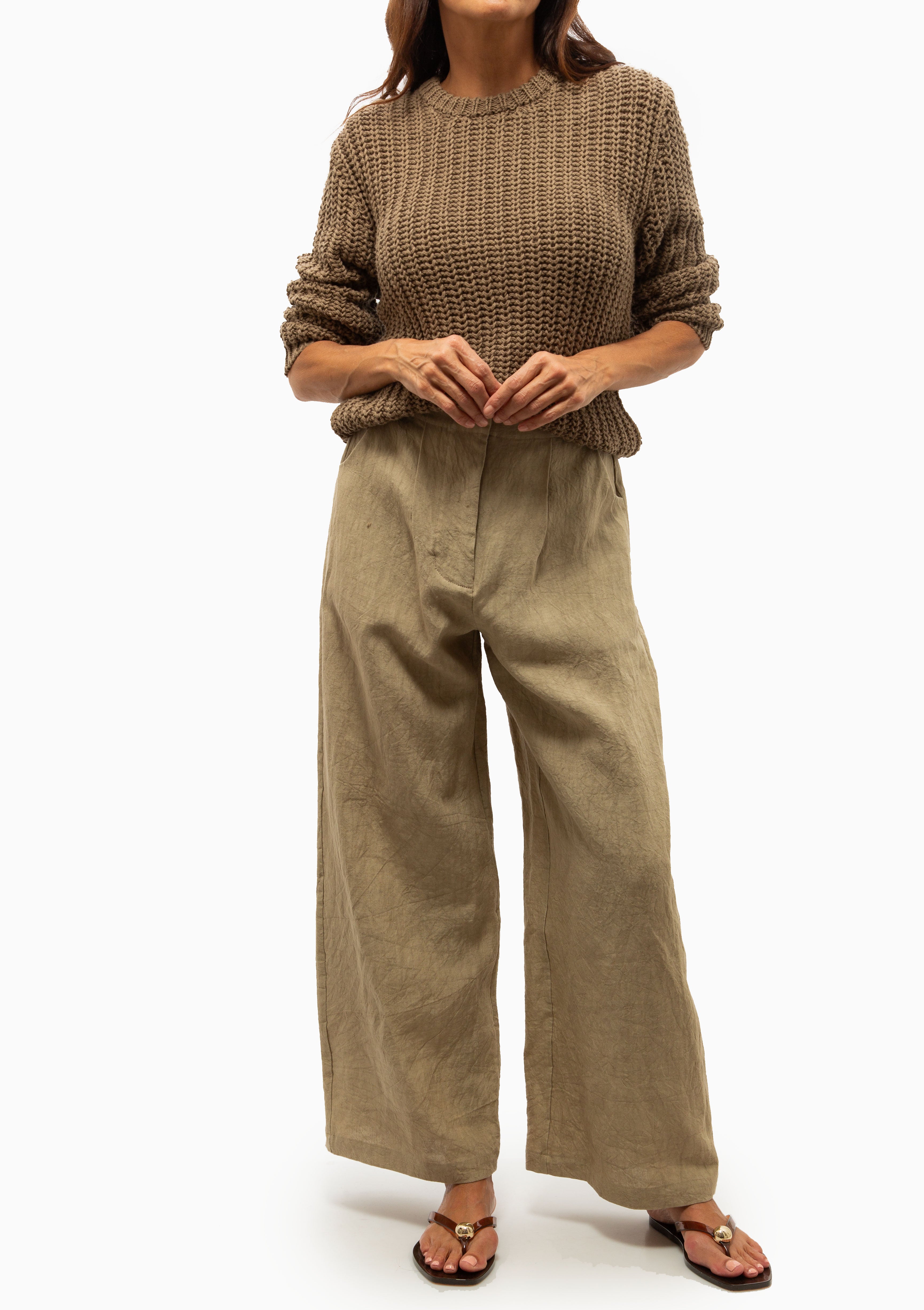 Rea Pant | Hazelnut