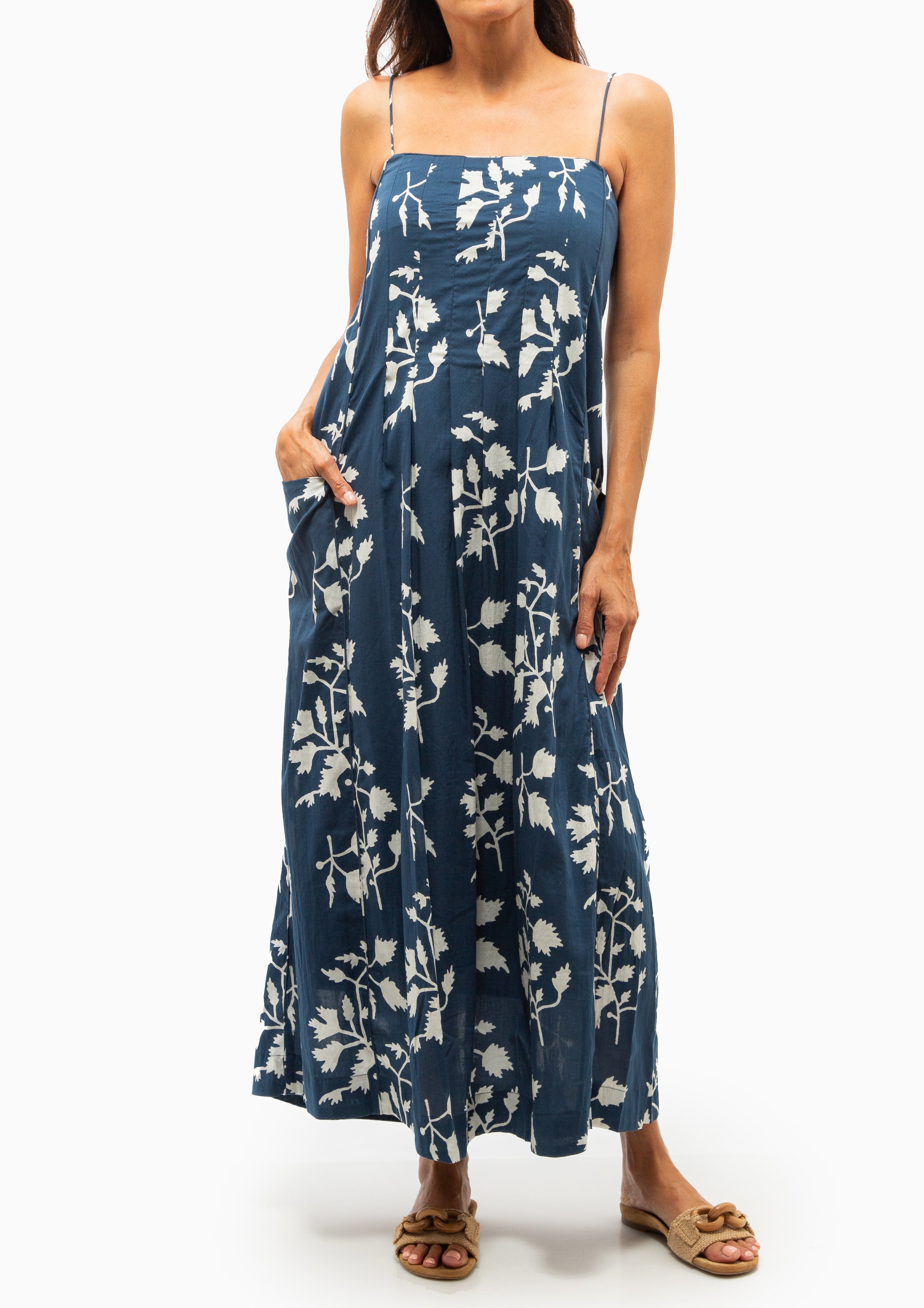 Zuma Dress | Navy Fig